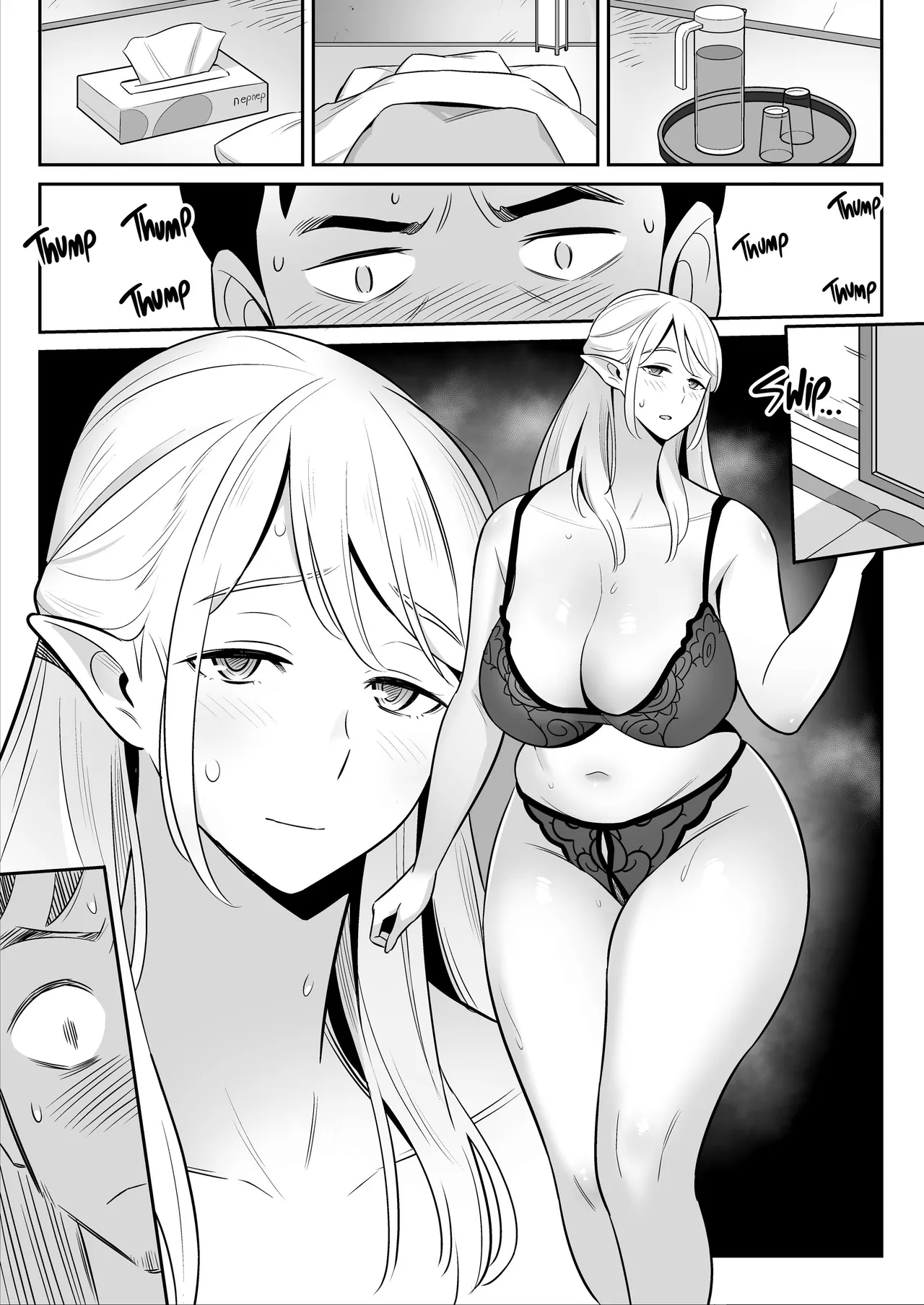 [Alps1mando]My Elf Aunt's Explosive Sexual Reawakening[English] [Decensored] Page 40