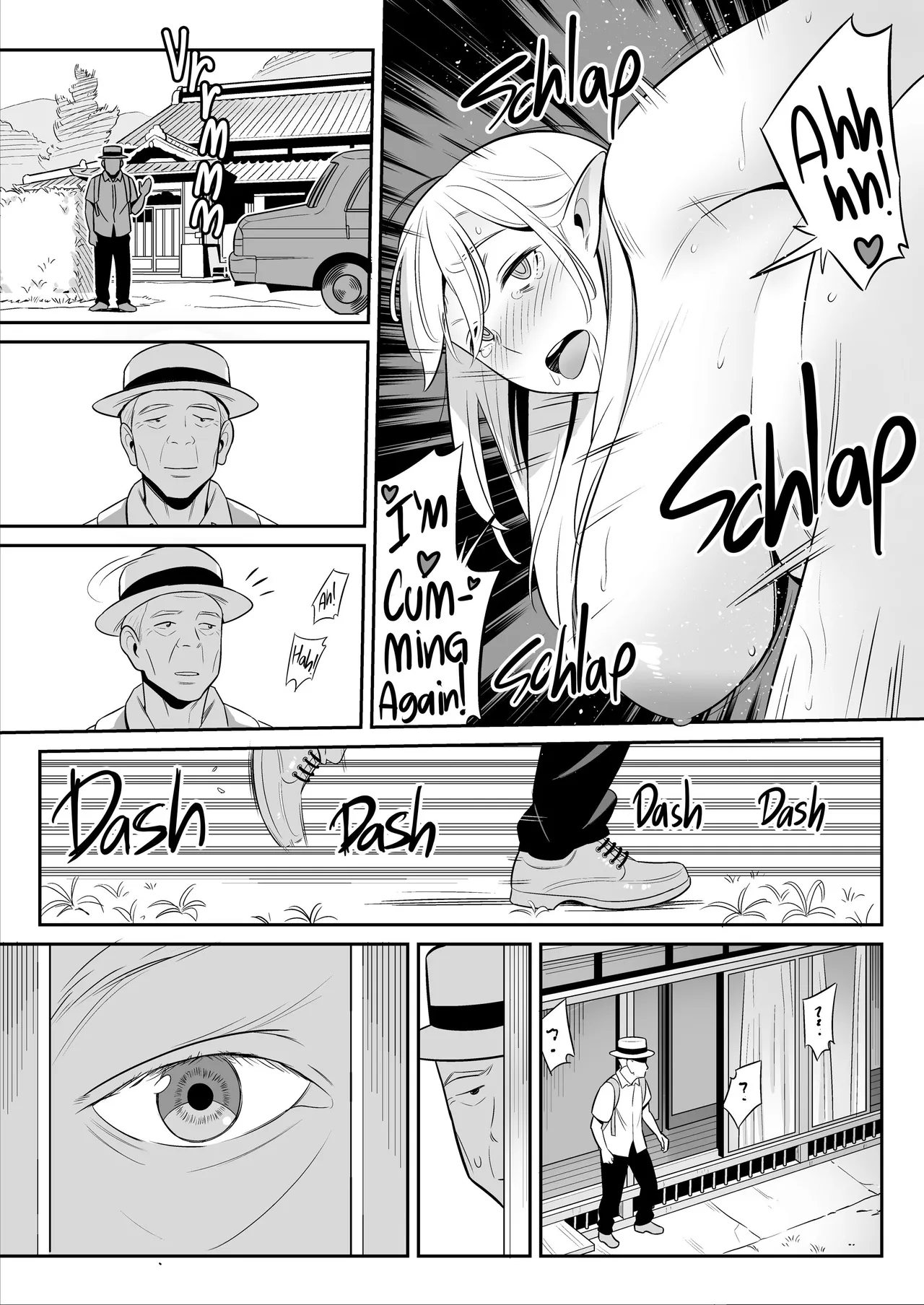 [Alps1mando]My Elf Aunt's Explosive Sexual Reawakening[English] [Decensored] Page 55