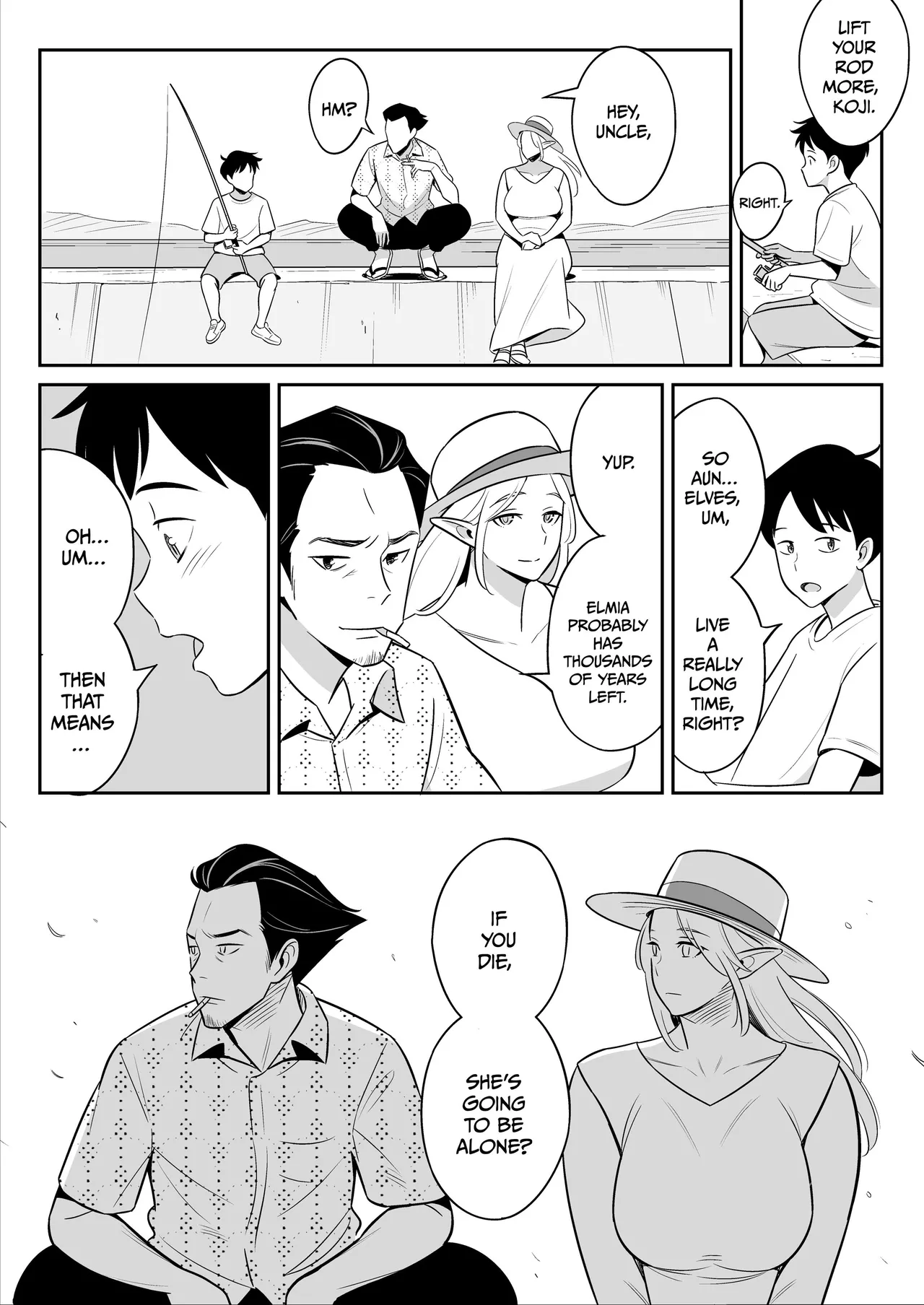[Alps1mando]My Elf Aunt's Explosive Sexual Reawakening[English] [Decensored] Page 63