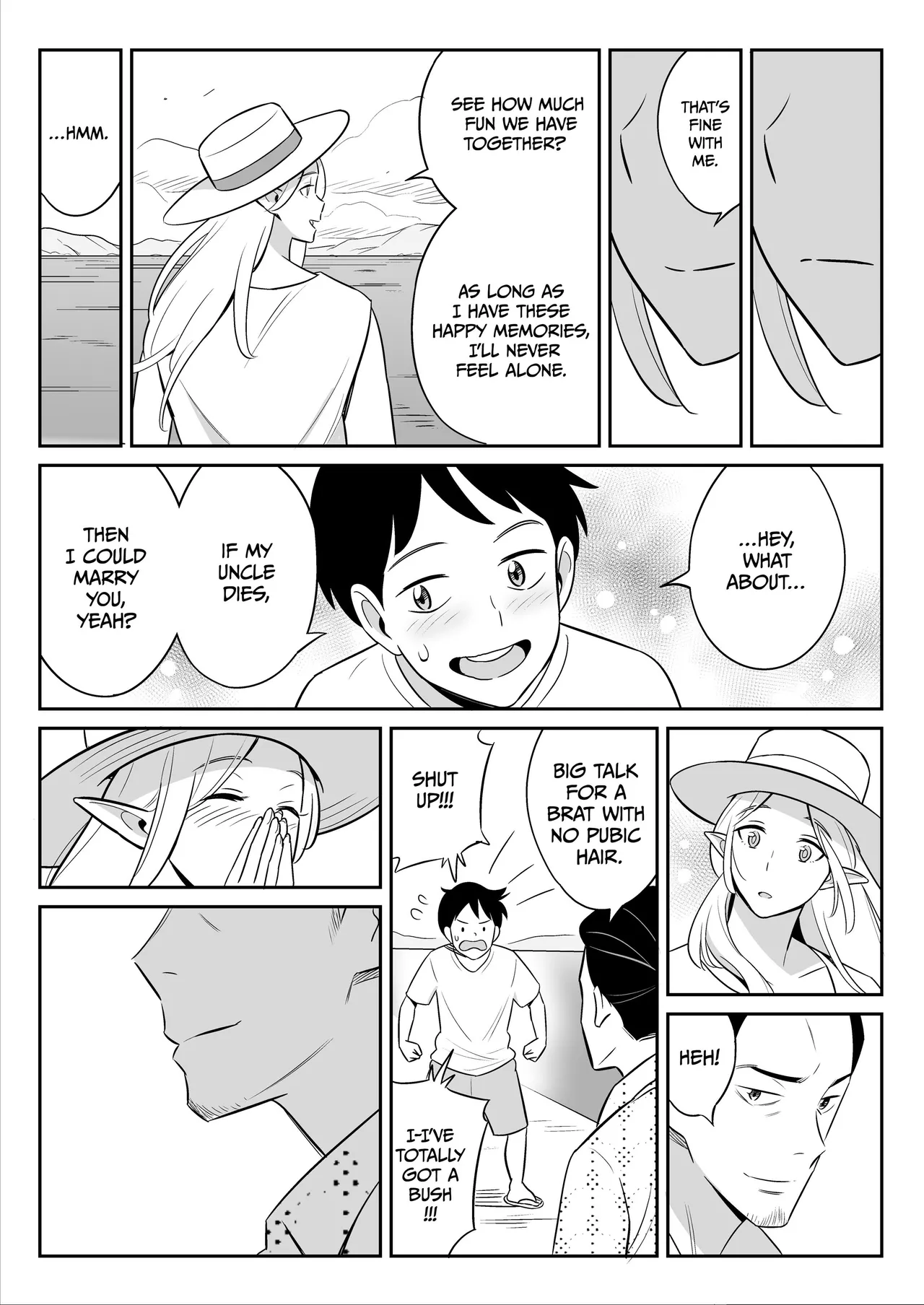 [Alps1mando]My Elf Aunt's Explosive Sexual Reawakening[English] [Decensored] Page 64