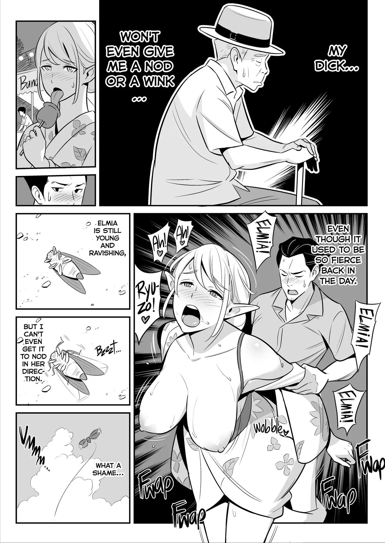 [Alps1mando]My Elf Aunt's Explosive Sexual Reawakening[English] [Decensored] Page 8