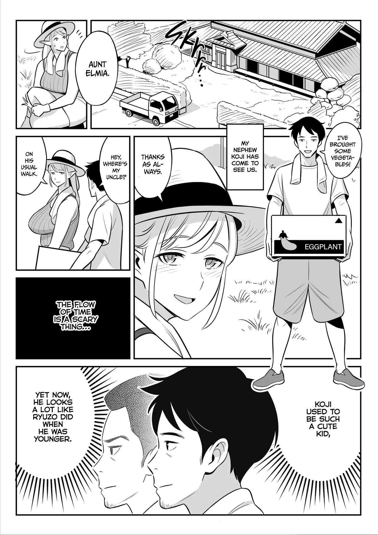 [Alps1mando]My Elf Aunt's Explosive Sexual Reawakening[English] [Decensored] Page 9