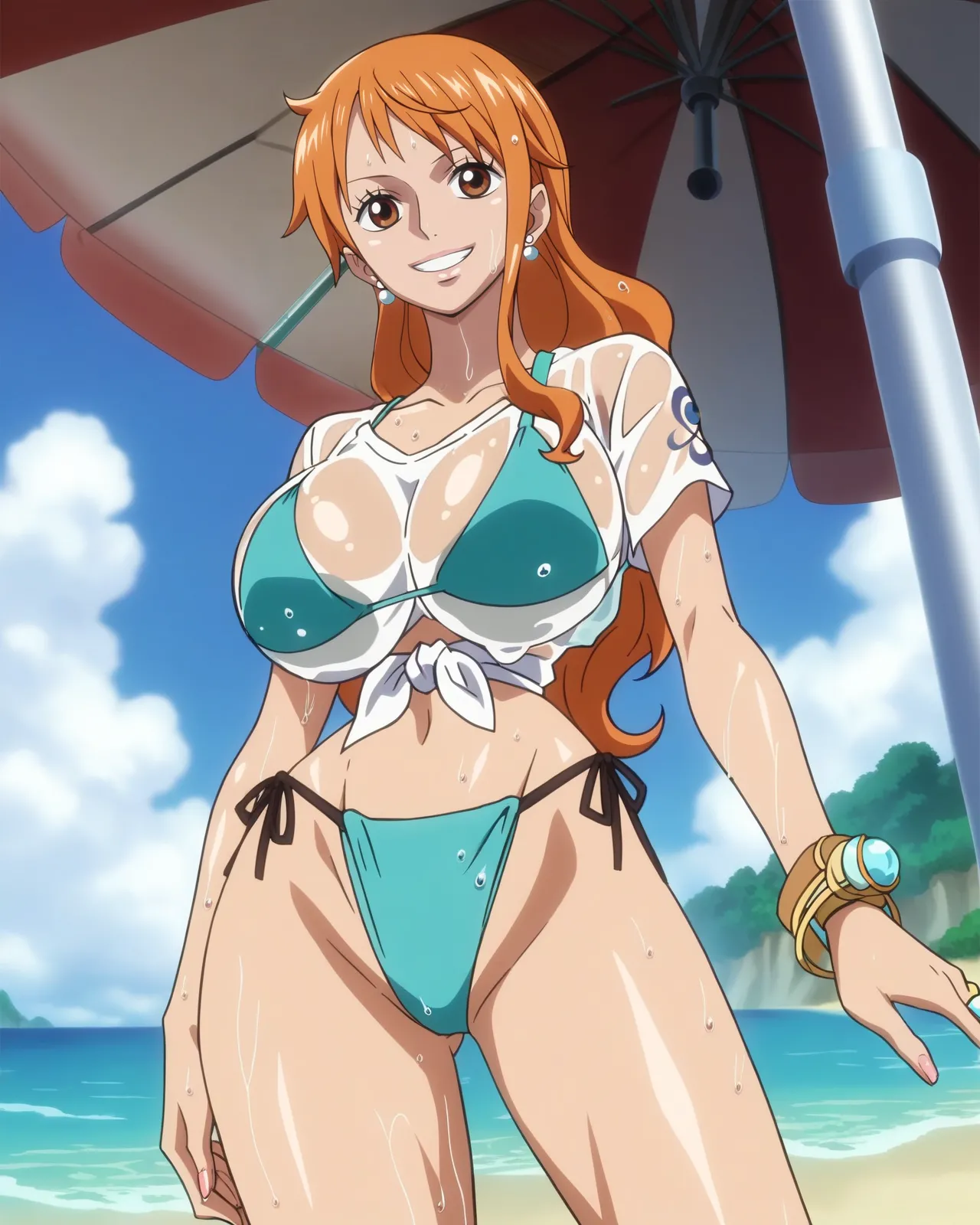 [sticky]nami x bbc beach[ai generated] Page 2