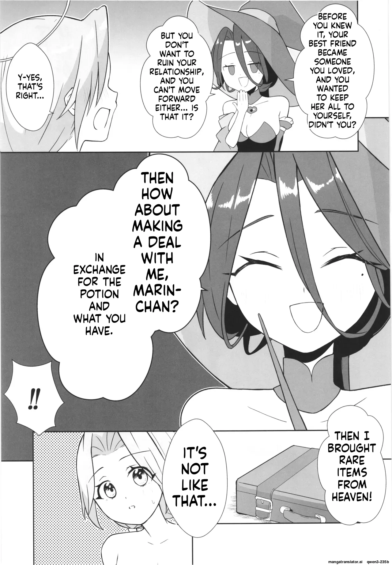(C107) [Nanao-chan Labo (Nanao Hajime)]Majo no Kairaku Kenkyuujo -Marin no Mezame-(SCANMTL) Page 9