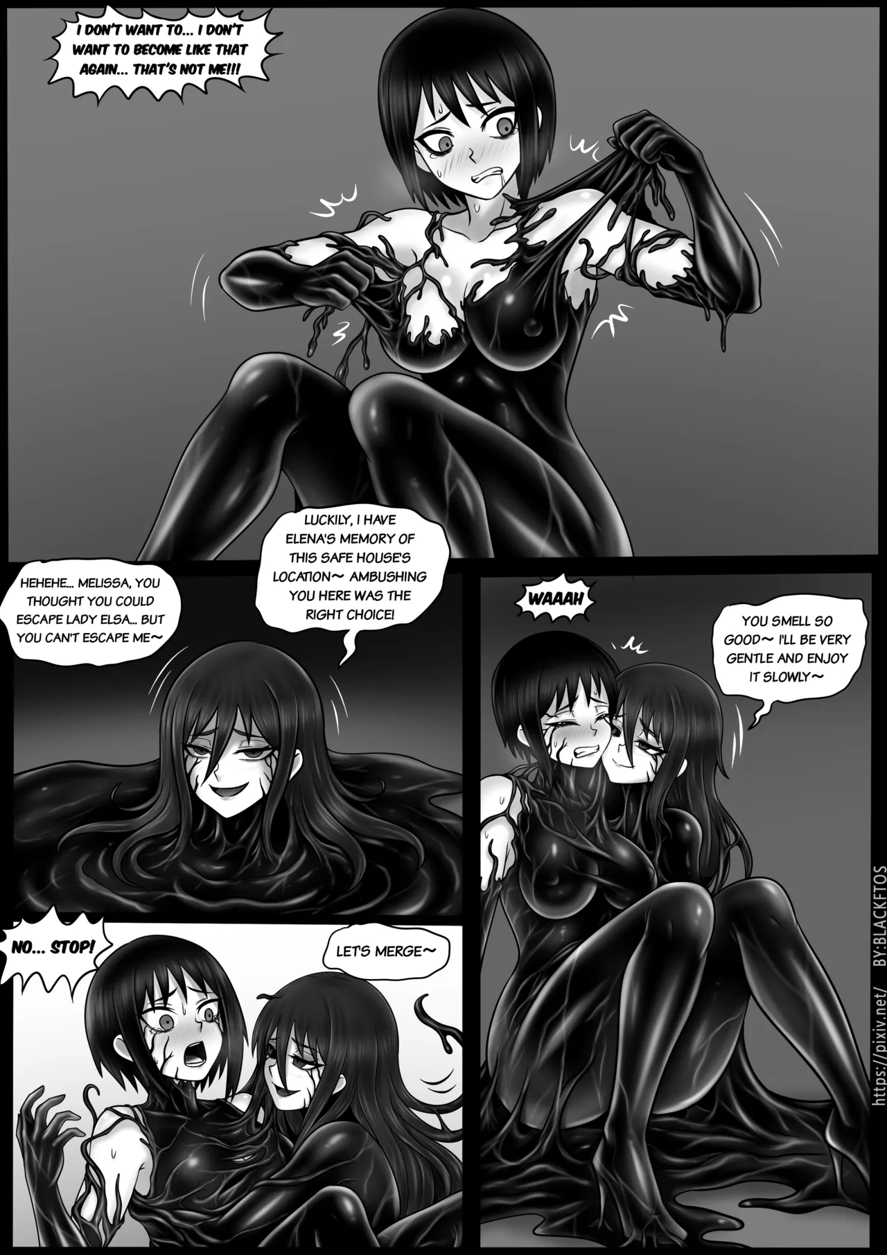 [BLACKFTOS]Venom Invasion VII 【Part 1】[English] Page 12