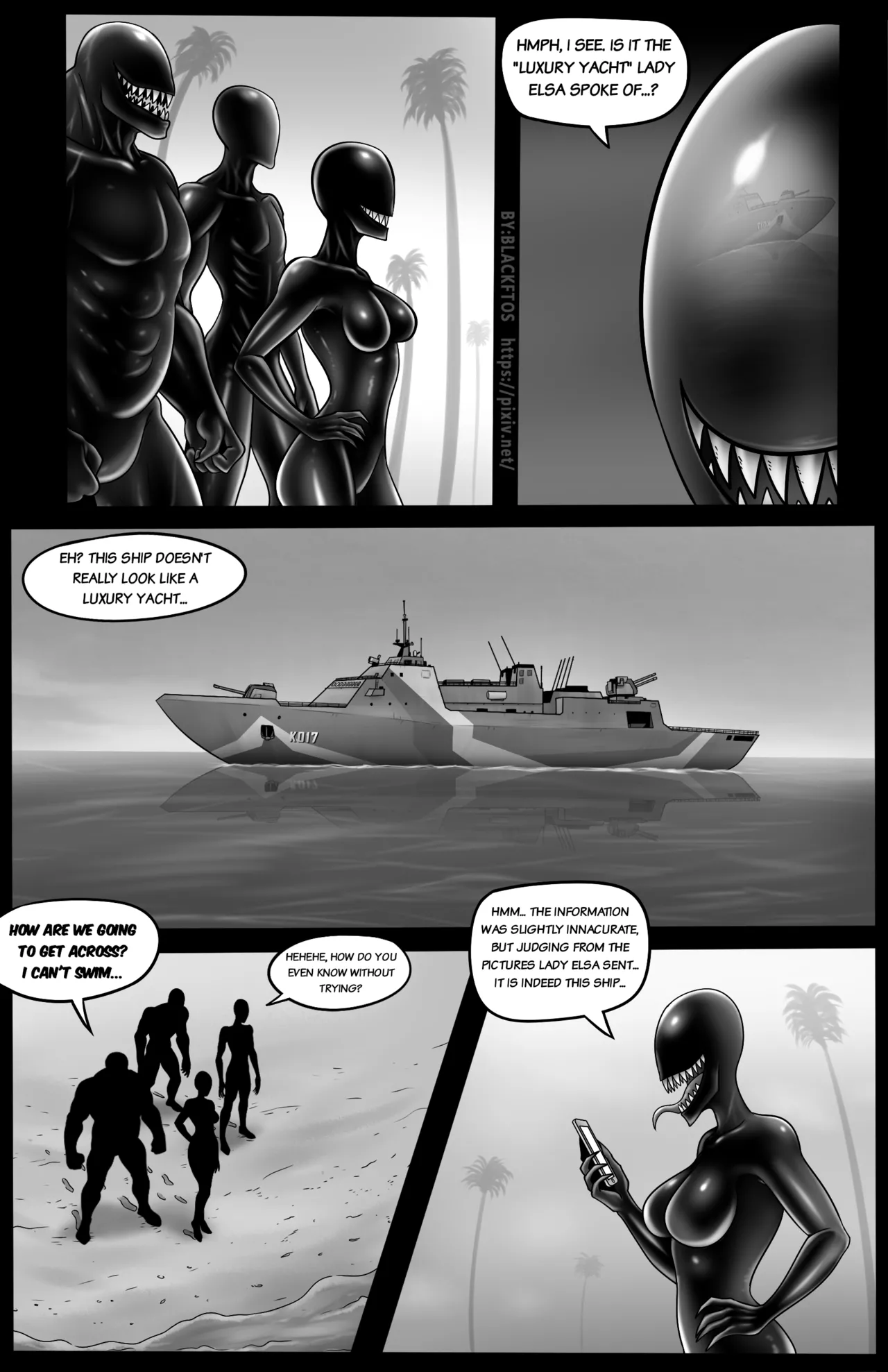 [BLACKFTOS]Venom Invasion VII 【Part 1】[English] Page 51