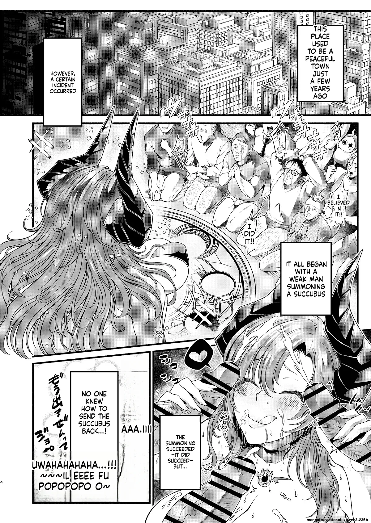 [7 Rensa (Shishamon)]Josou Sennyuu Shippai!! ~Succubus no Sato no Tosei Pet~[English] [SCANMTL] [Digital] Page 4