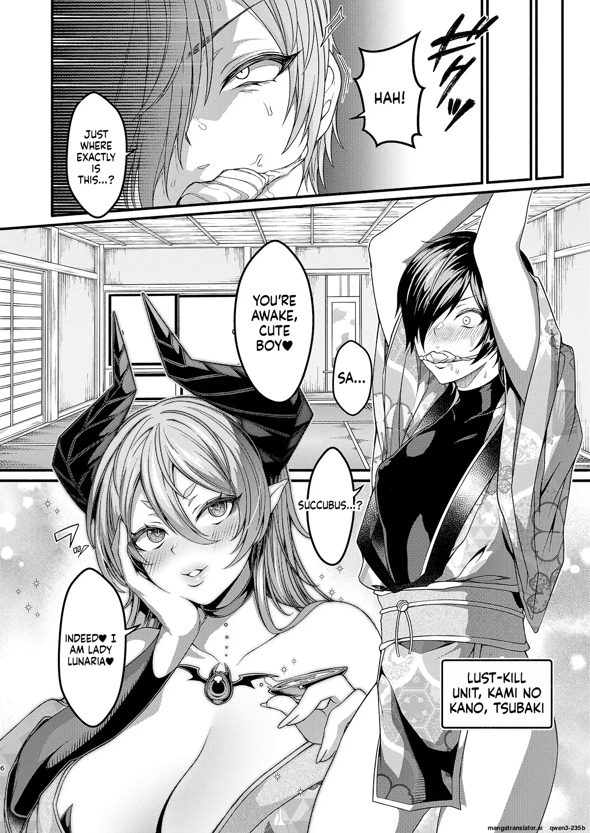 [7 Rensa (Shishamon)]Josou Sennyuu Shippai!! ~Succubus no Sato no Tosei Pet~[English] [SCANMTL] [Digital] Page 6
