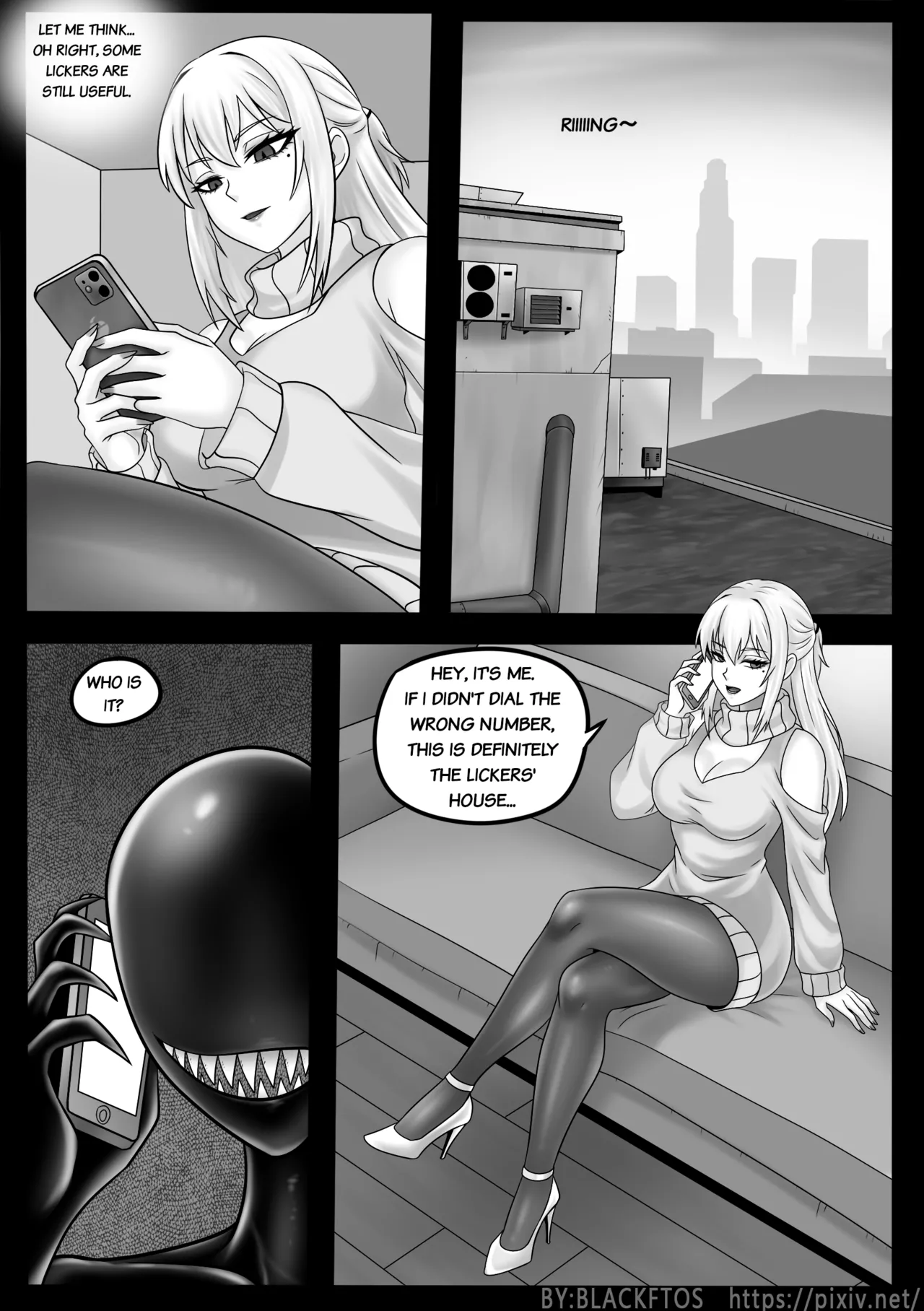 [BLACKFTOS]Venom Invasion VII 【Part 1】[English] Page 48