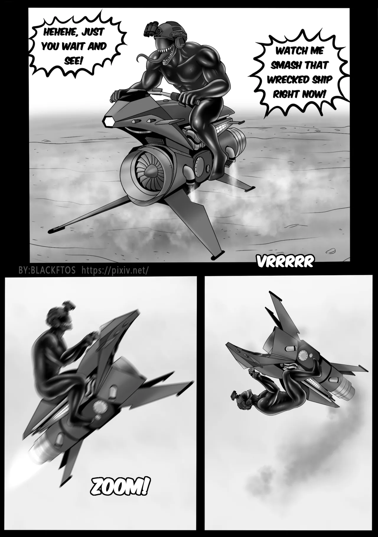 [BLACKFTOS]Venom Invasion VII 【Part 1】[English] Page 54