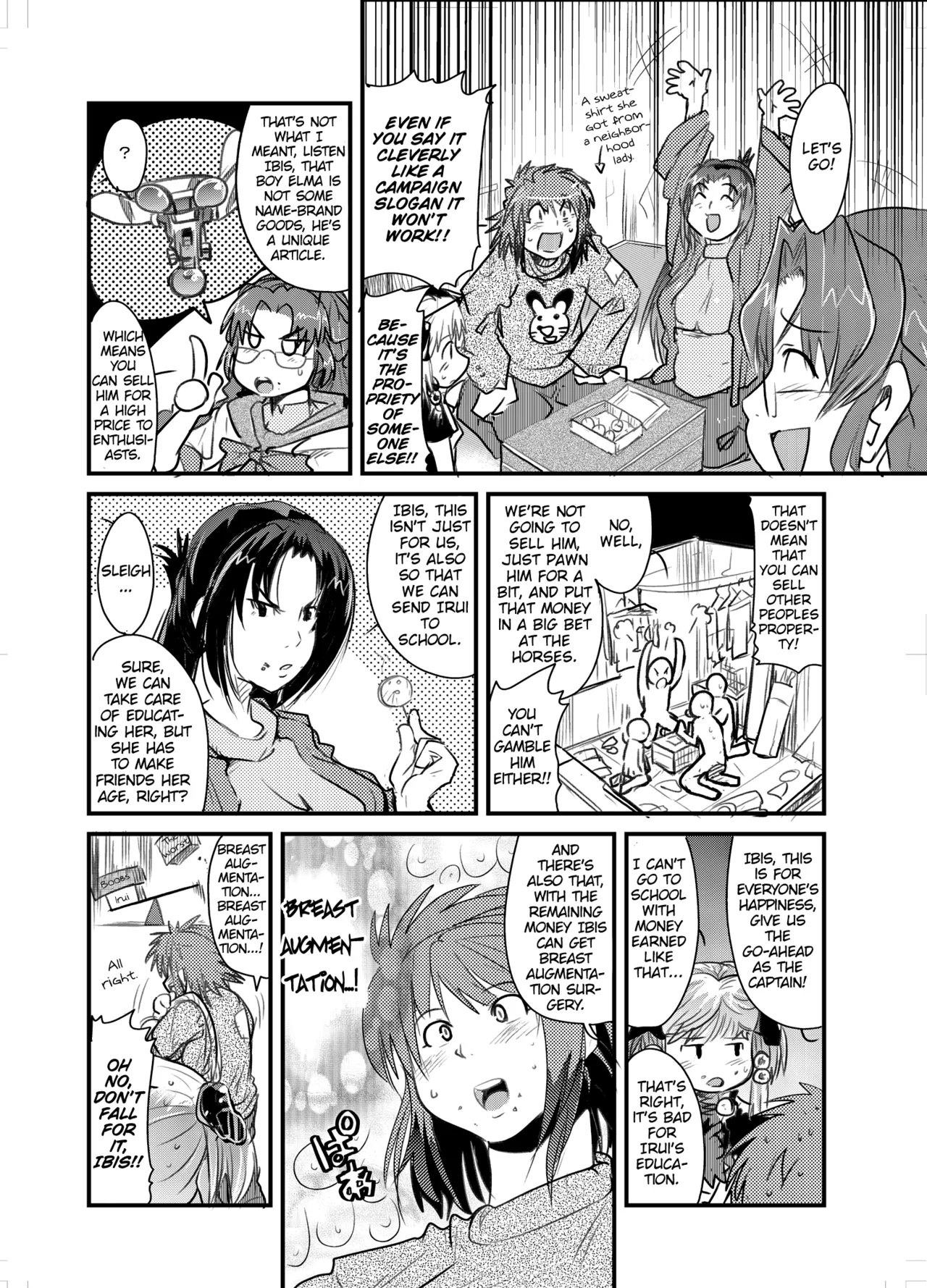 (C71) [Bronco Hitoritabi (Souma, Uchi-Uchi Keyaki)]Daisanji Boku no Watashi no Super Bobobbo Taisen(Super Robot Taisen [Super Robot Wars]) [English] Page 45