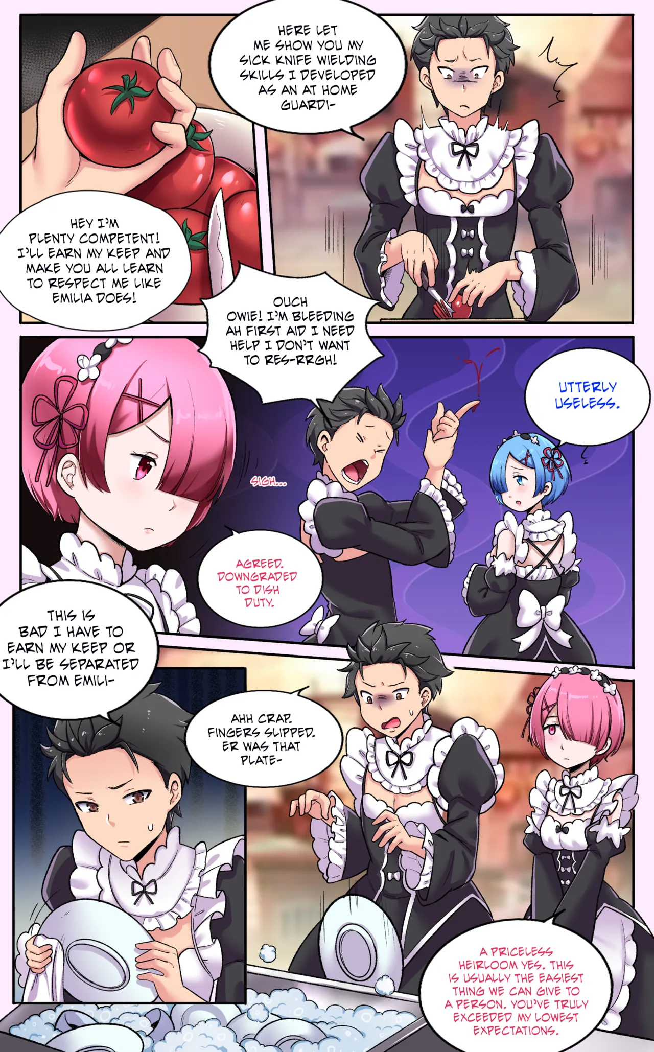 [MeowWithMe]Re:Zero Maid My Days[Ongoing] Page 8