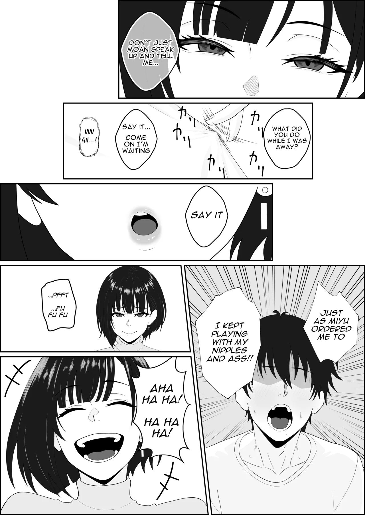 [Seijin 14-sai (Sankaku Noel)]Netorareta Kanojo ga Joou-sama ni natte Kaettekita ~Ruined de Kintama o Kara ni sarete Zenritsusen o Ijirarete Nandomo Nandomo Mesuikishite Choukyou sareru Ohanashi~[English] Page 14