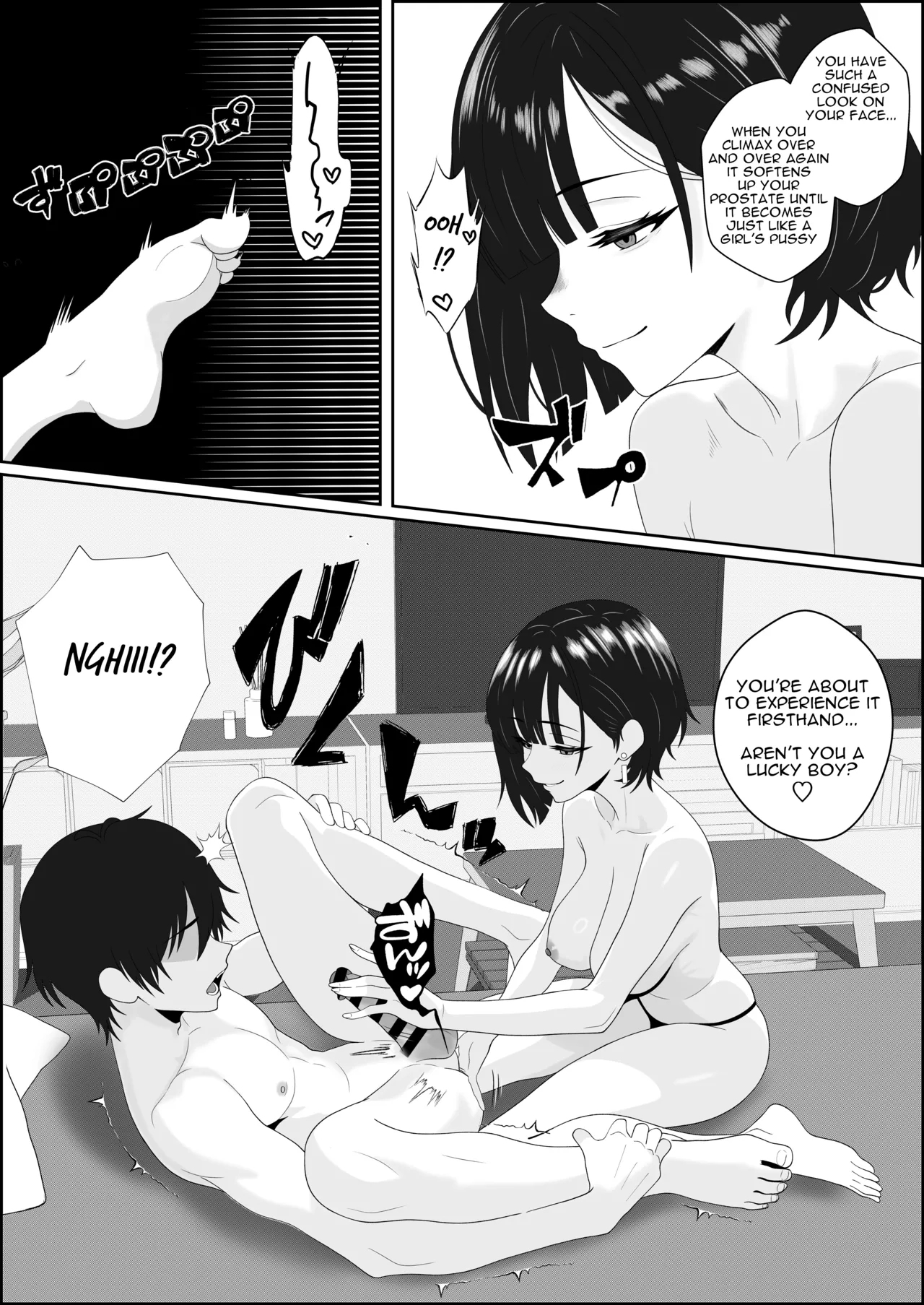[Seijin 14-sai (Sankaku Noel)]Netorareta Kanojo ga Joou-sama ni natte Kaettekita ~Ruined de Kintama o Kara ni sarete Zenritsusen o Ijirarete Nandomo Nandomo Mesuikishite Choukyou sareru Ohanashi~[English] Page 35