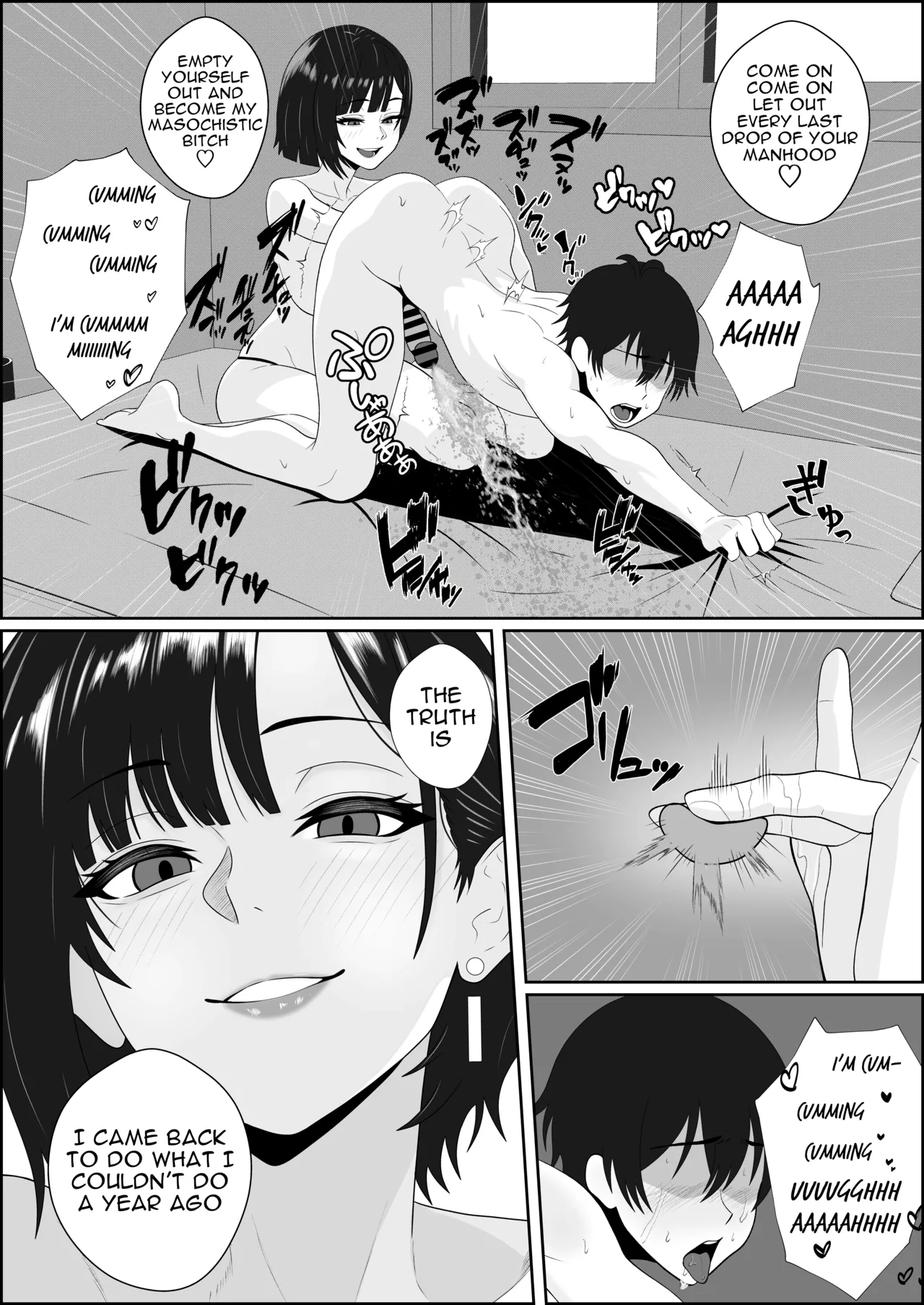 [Seijin 14-sai (Sankaku Noel)]Netorareta Kanojo ga Joou-sama ni natte Kaettekita ~Ruined de Kintama o Kara ni sarete Zenritsusen o Ijirarete Nandomo Nandomo Mesuikishite Choukyou sareru Ohanashi~[English] Page 43
