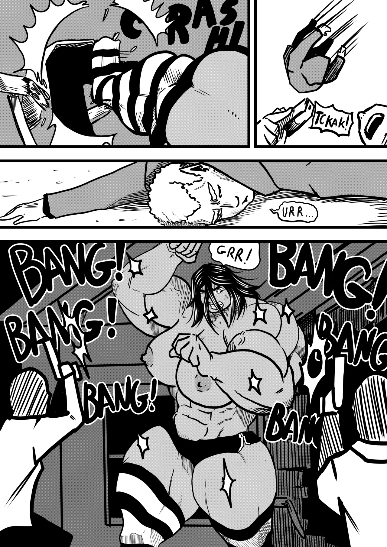[Odoruyama]Betty Hulk AU: Talbot Makes Betty Angry[Old Version] Page 11