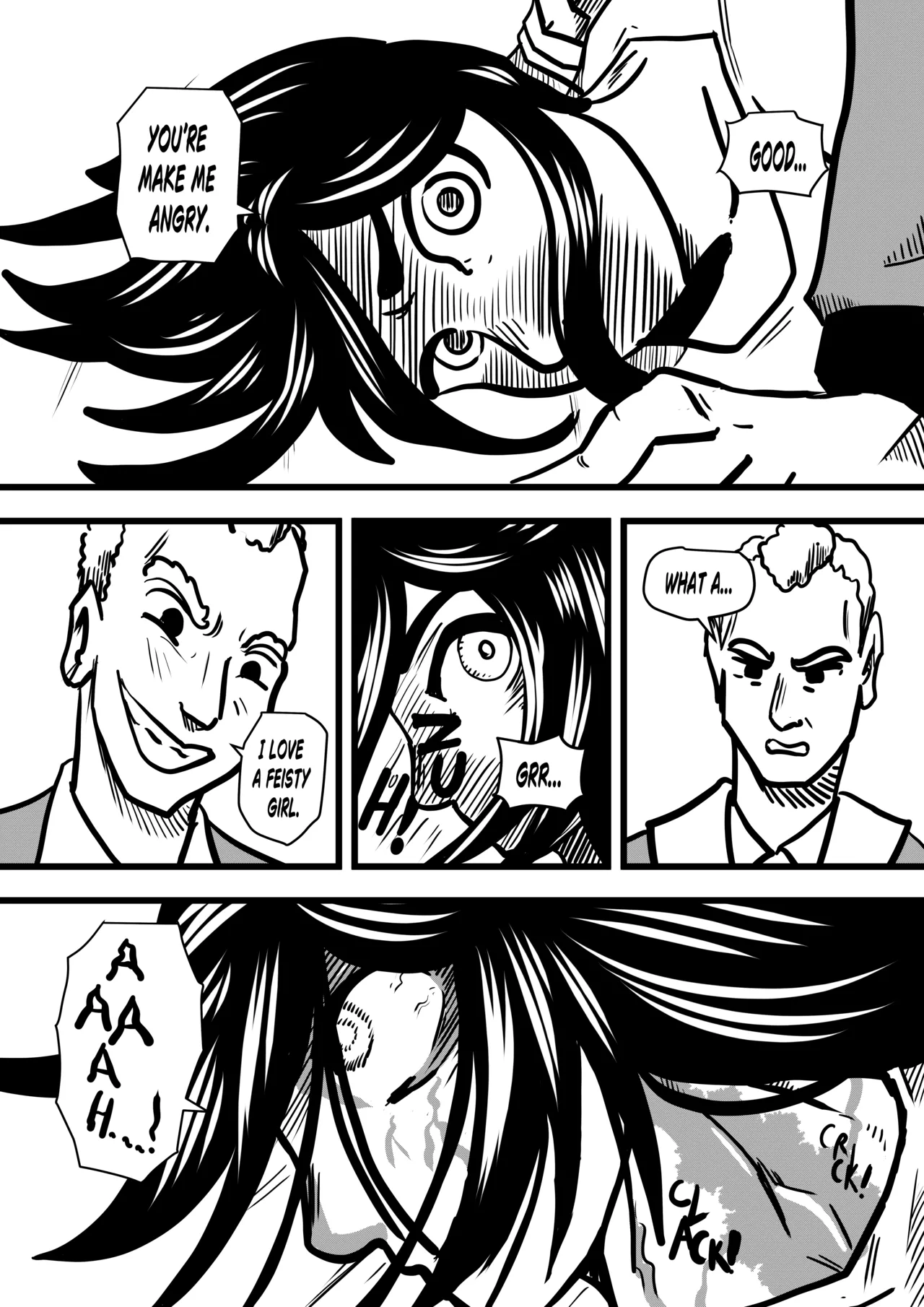 [Odoruyama]Betty Hulk AU: Talbot Makes Betty Angry[Old Version] Page 5