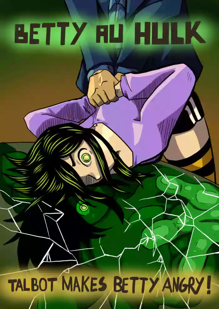[Odoruyama]Betty Hulk AU: Talbot Makes Betty Angry[Old Version]