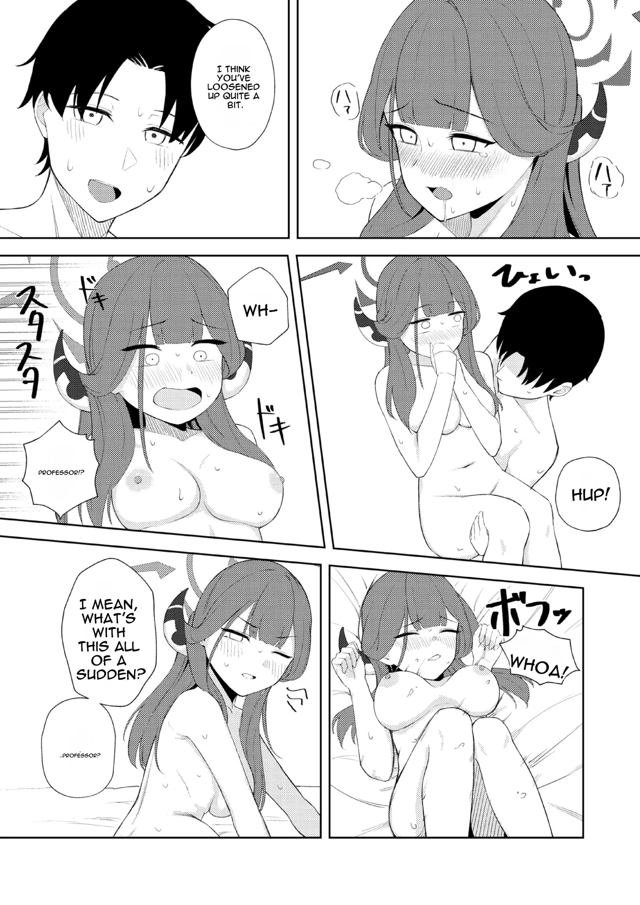 [gallium wear (Masami Atabe)]Rikuhachima Shachou to Himitsu no Keiyaku - secret contract | A Secret Contract with Boss Rikuhachima(Blue Archive) [English] [DNTA] [Digital] Page 10