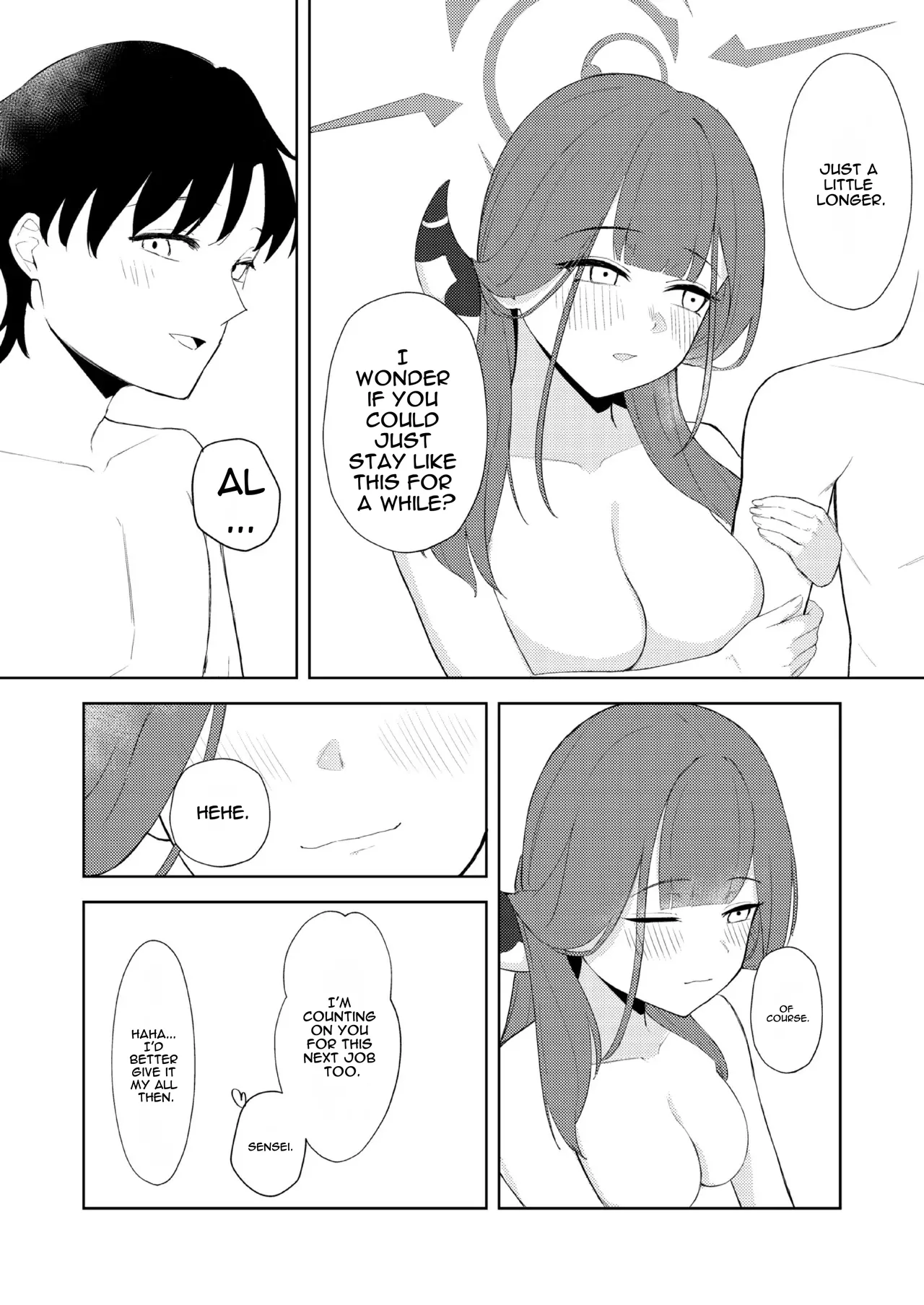 [gallium wear (Masami Atabe)]Rikuhachima Shachou to Himitsu no Keiyaku - secret contract | A Secret Contract with Boss Rikuhachima(Blue Archive) [English] [DNTA] [Digital] Page 17