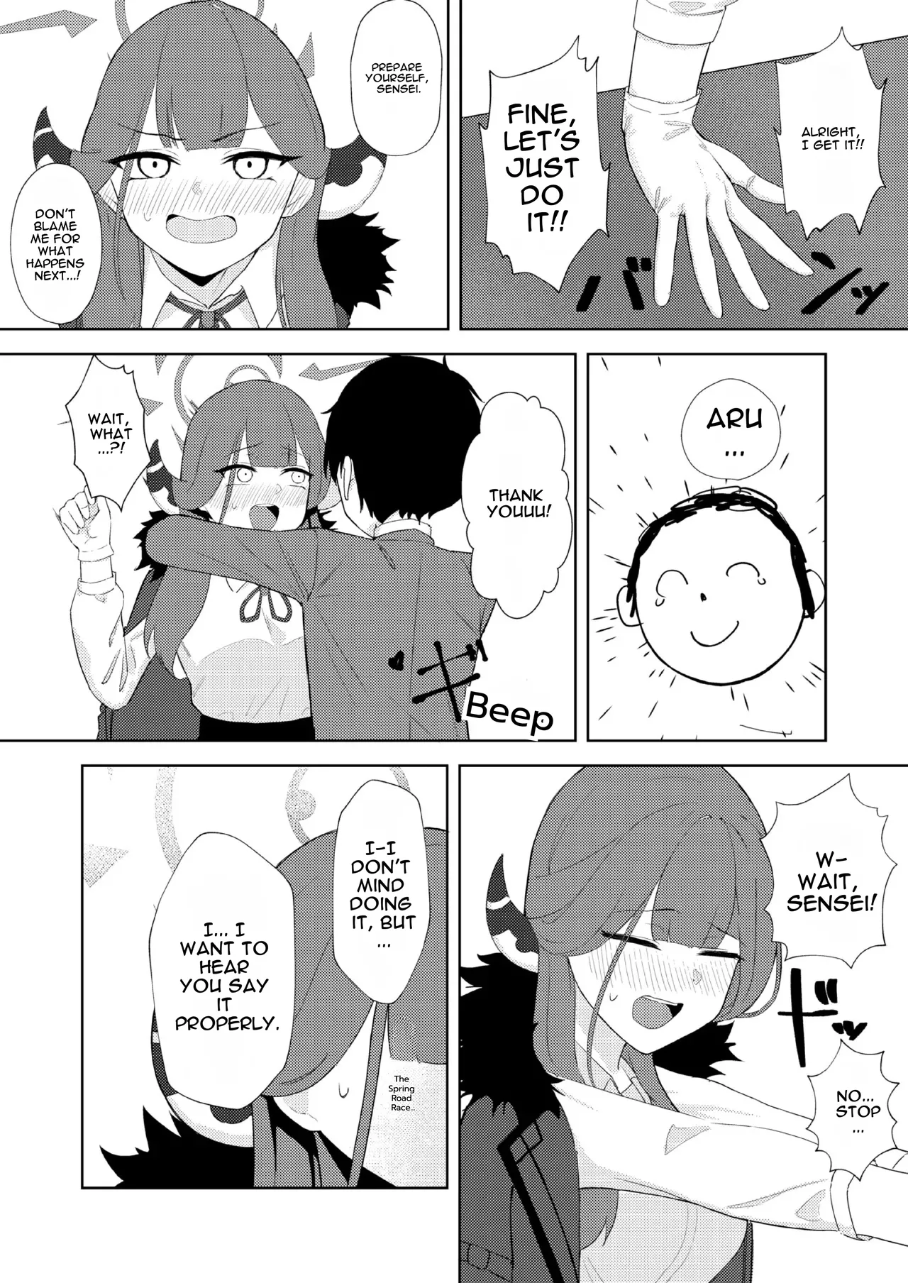 [gallium wear (Masami Atabe)]Rikuhachima Shachou to Himitsu no Keiyaku - secret contract | A Secret Contract with Boss Rikuhachima(Blue Archive) [English] [DNTA] [Digital] Page 5