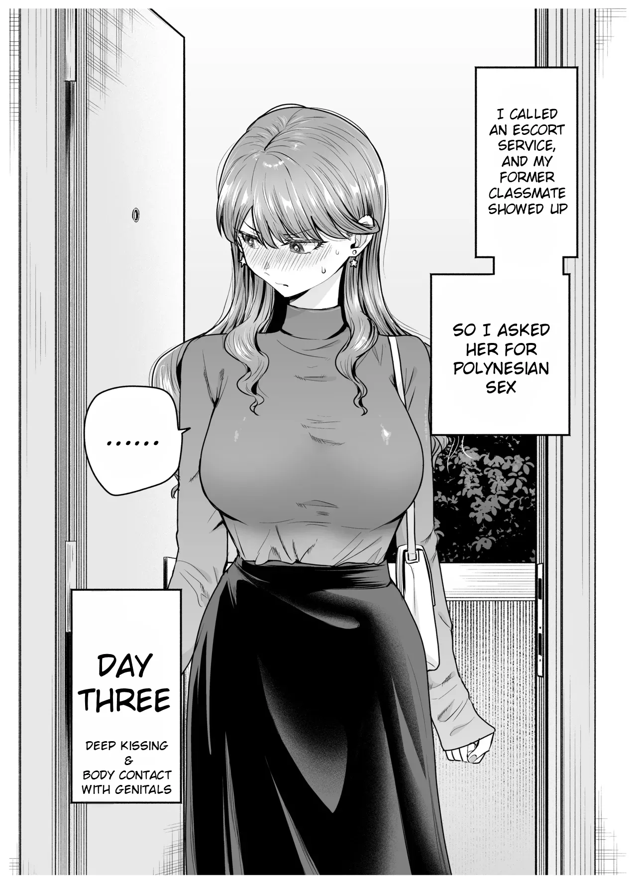 [Tatsuwa no Sato (Tatsuwaipu)]DeliHeal Yondara Moto Doukyuusei ga Kita ~ Polynesian Sex Hen ~ | I Called an Escort Service, and My Old Classmate Showed Up - Polynesian Sex Edition[English] [Rei Scans] [Digital] Page 12