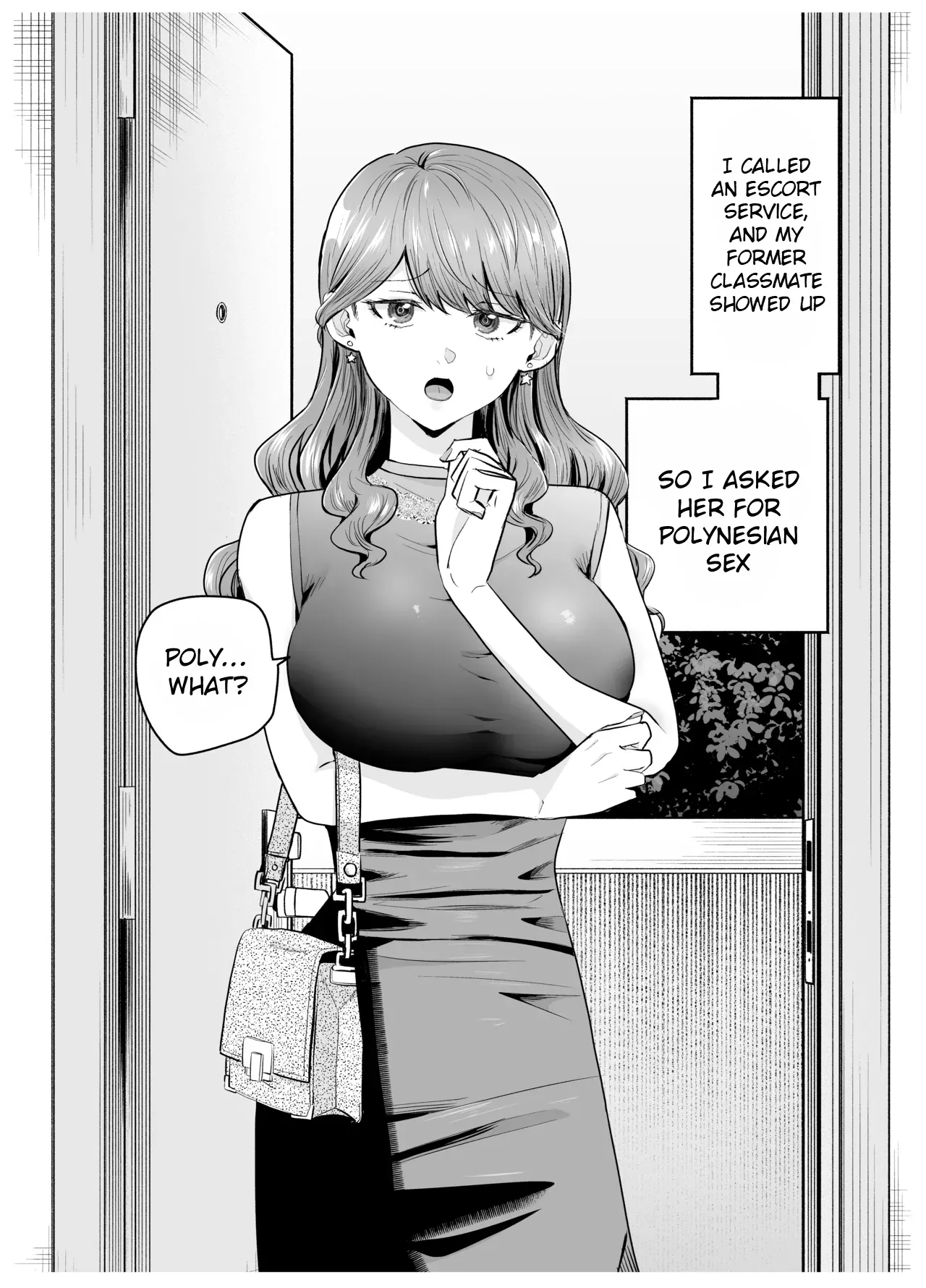 [Tatsuwa no Sato (Tatsuwaipu)]DeliHeal Yondara Moto Doukyuusei ga Kita ~ Polynesian Sex Hen ~ | I Called an Escort Service, and My Old Classmate Showed Up - Polynesian Sex Edition[English] [Rei Scans] [Digital] Page 2