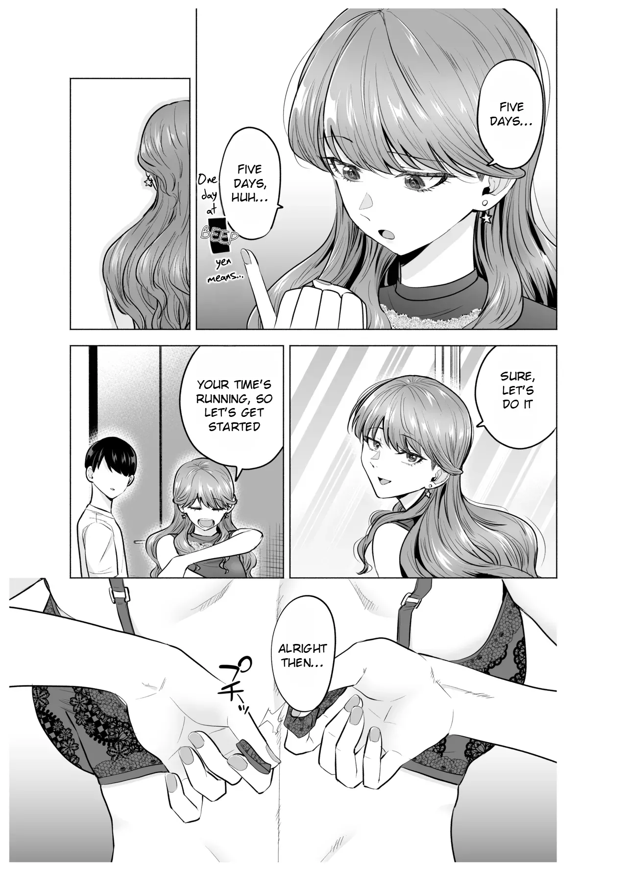 [Tatsuwa no Sato (Tatsuwaipu)]DeliHeal Yondara Moto Doukyuusei ga Kita ~ Polynesian Sex Hen ~ | I Called an Escort Service, and My Old Classmate Showed Up - Polynesian Sex Edition[English] [Rei Scans] [Digital] Page 4