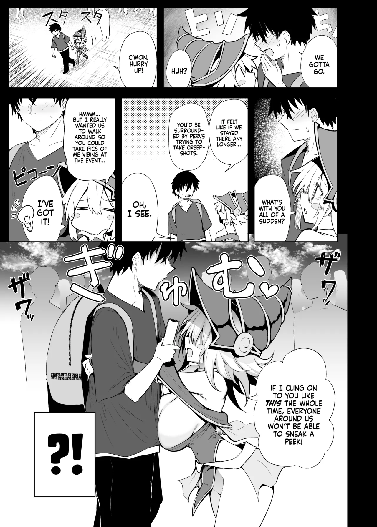 [Arutana (Chipa)]Comike de BMG Cosplayer to Off-Pako Sex |  Having Sex With a Dark Magician Girl Cosplayer at Comiket(Yu-Gi-Oh!) [English] [Xzosk] [Digital] Page 11