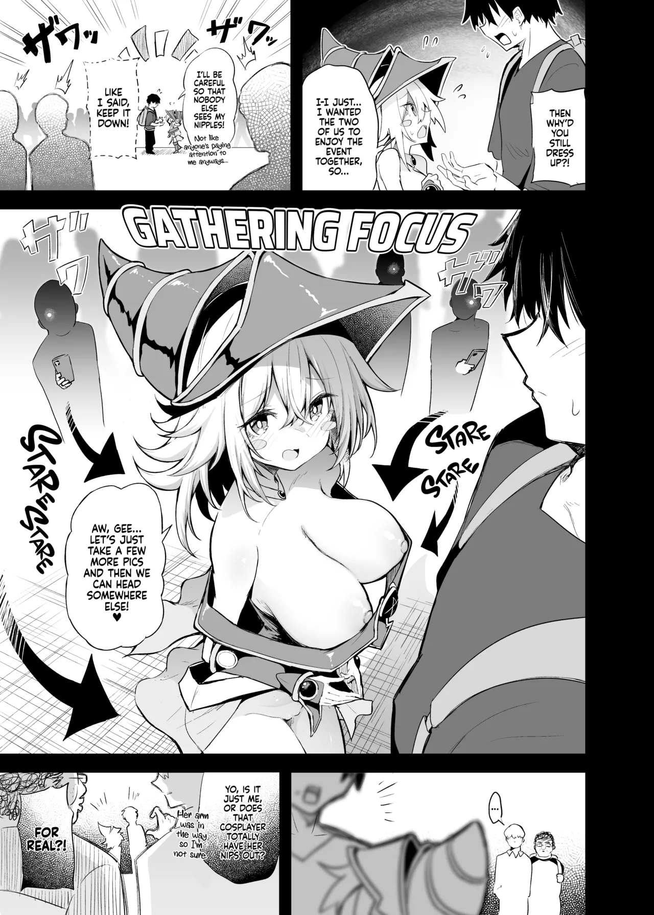 [Arutana (Chipa)]Comike de BMG Cosplayer to Off-Pako Sex |  Having Sex With a Dark Magician Girl Cosplayer at Comiket(Yu-Gi-Oh!) [English] [Xzosk] [Digital] Page 9