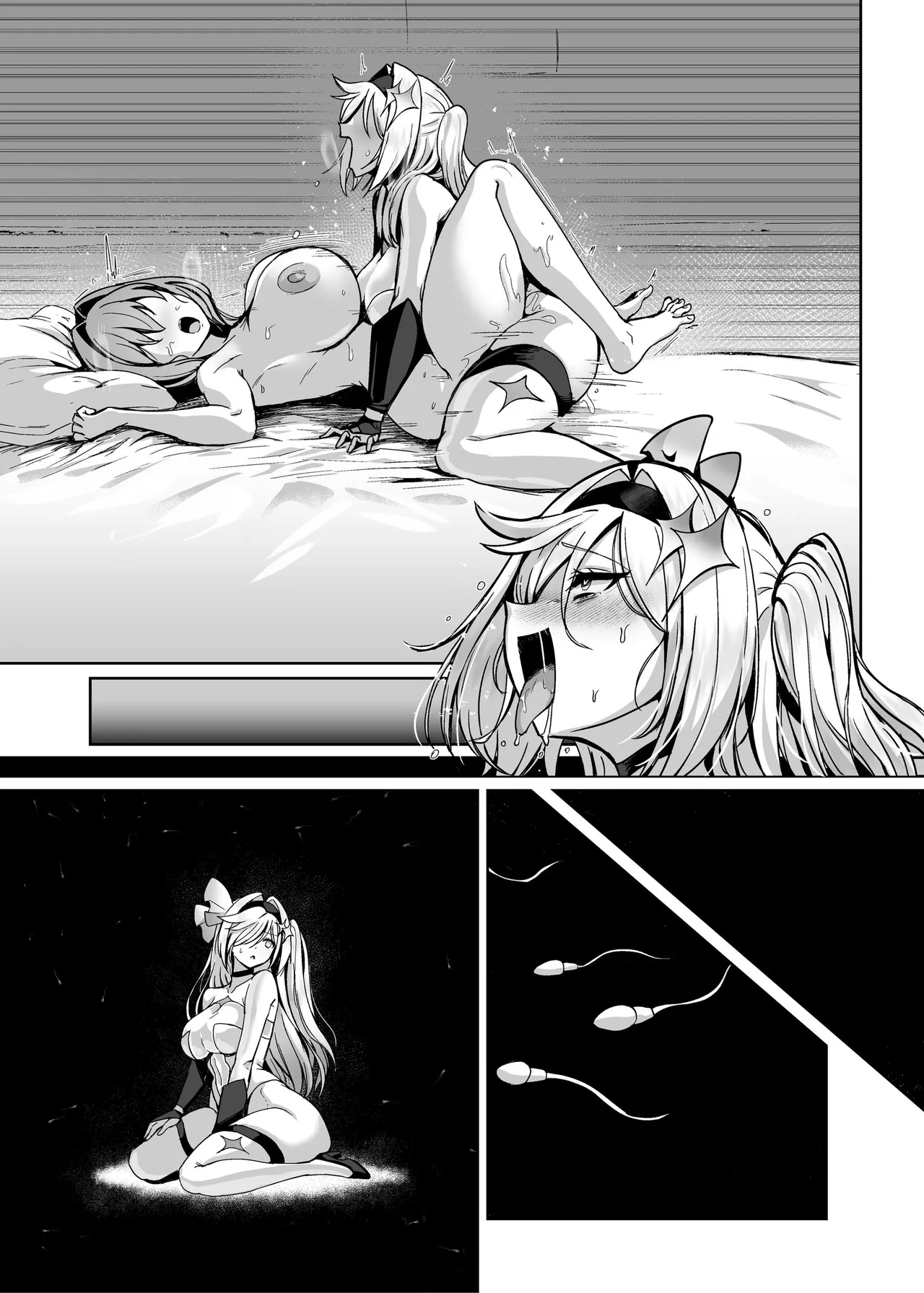 [Seika Kairaku Shoten (Calpi)]Mahou Shoujo Saint Lily Dankon ~Futanari o Hayasareta Mahou Shoujo ga Chinpo-gurui ni Ochiru Made~[Digital] Page 139