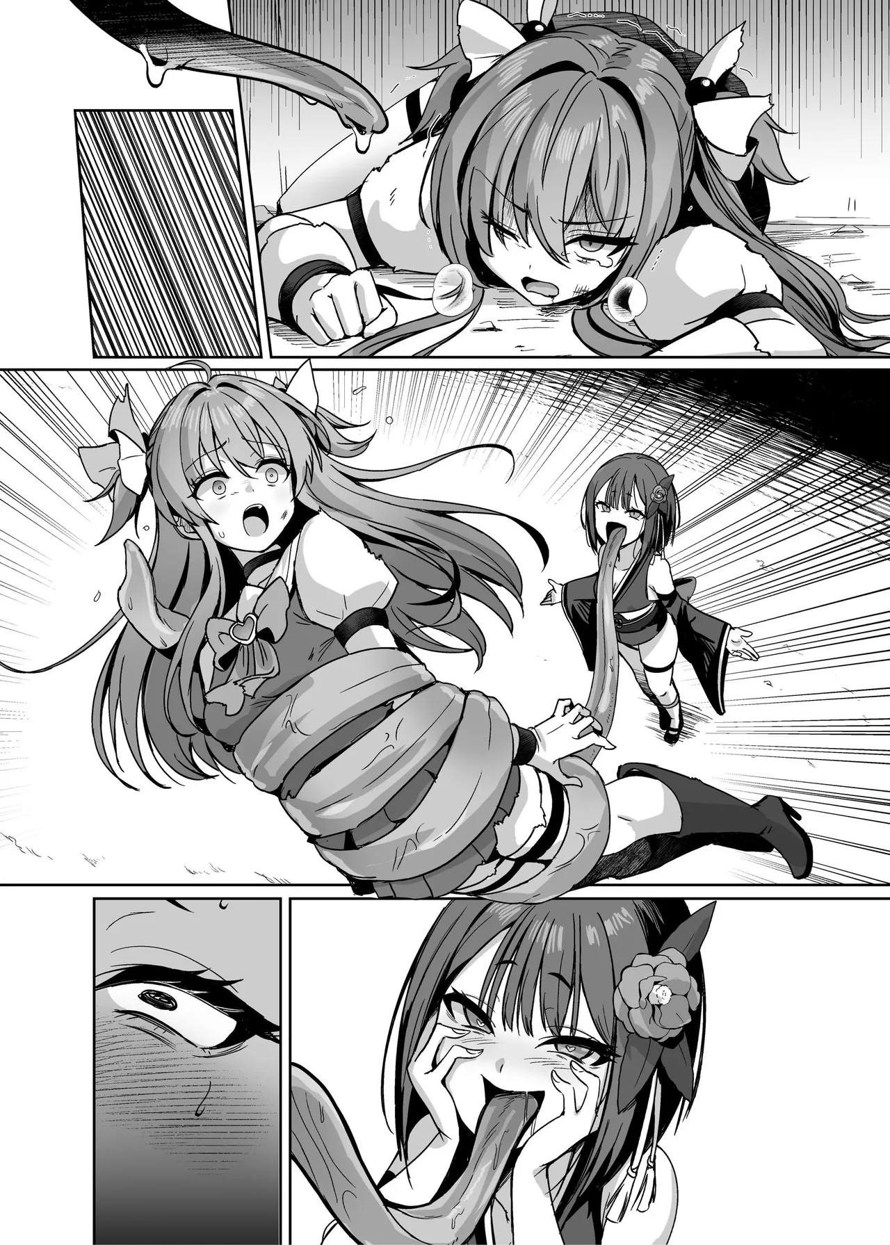 [Seika Kairaku Shoten (Calpi)]Mahou Shoujo Saint Lily Dankon ~Futanari o Hayasareta Mahou Shoujo ga Chinpo-gurui ni Ochiru Made~[Digital] Page 150