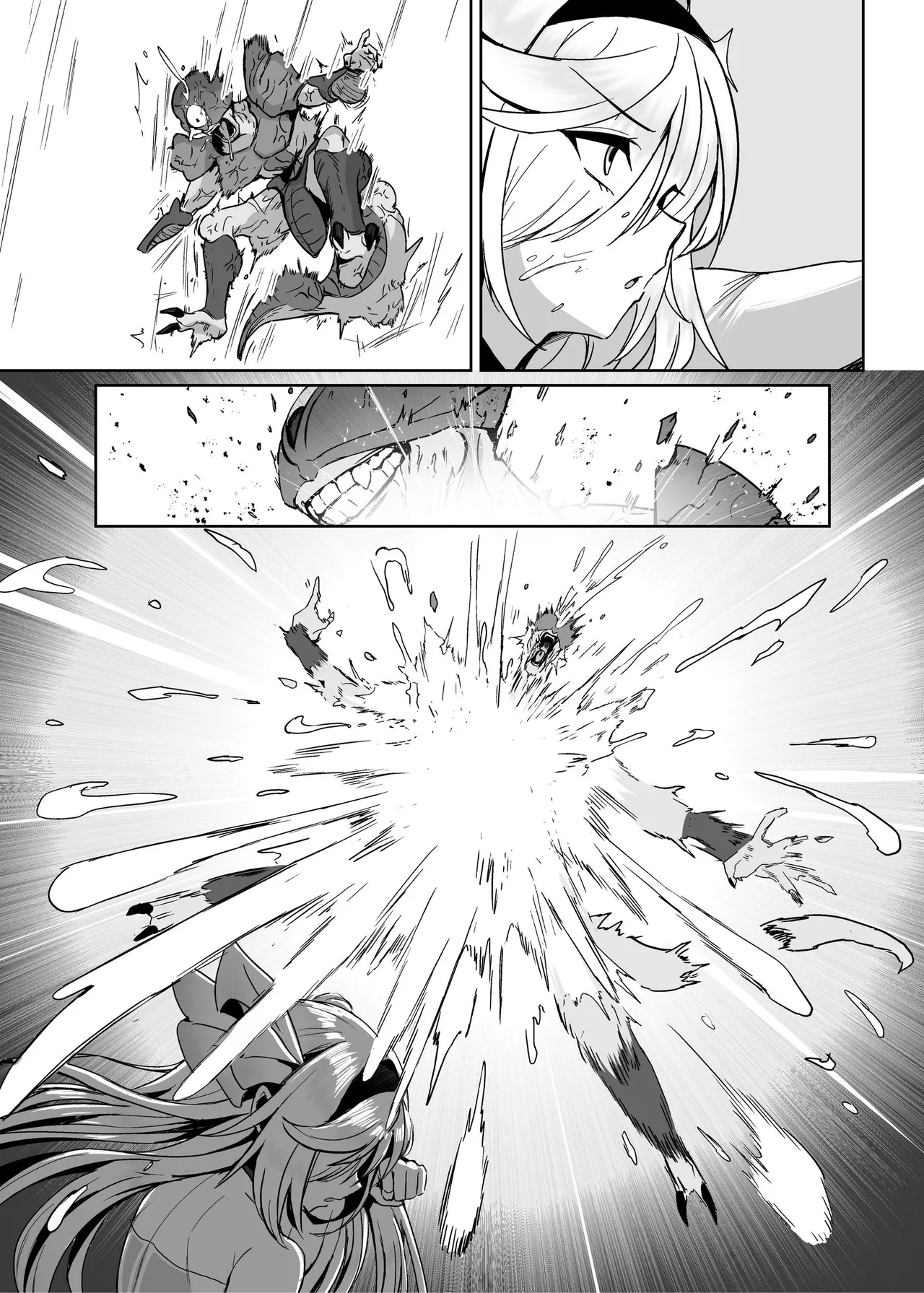 [Seika Kairaku Shoten (Calpi)]Mahou Shoujo Saint Lily Dankon ~Futanari o Hayasareta Mahou Shoujo ga Chinpo-gurui ni Ochiru Made~[Digital] Page 87