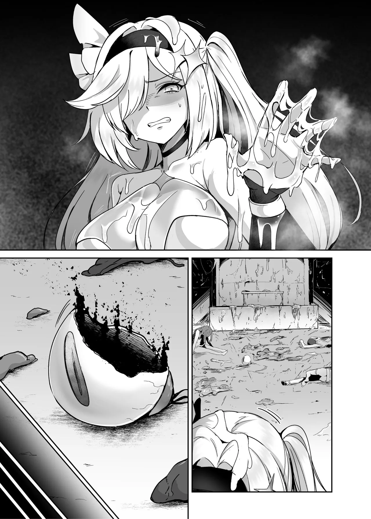 [Seika Kairaku Shoten (Calpi)]Mahou Shoujo Saint Lily Dankon ~Futanari o Hayasareta Mahou Shoujo ga Chinpo-gurui ni Ochiru Made~[Digital] Page 89