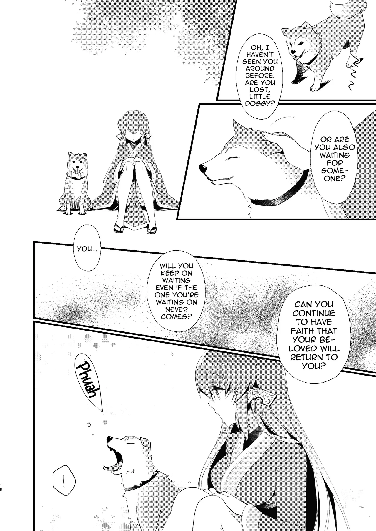 [hlz (Sanom)]Chuken Kiyohime Monogatari | The Tale of the Faithful Dog Kiyohime(Fate/Grand Order) [English] [Shiririn] [Digital] Page 15