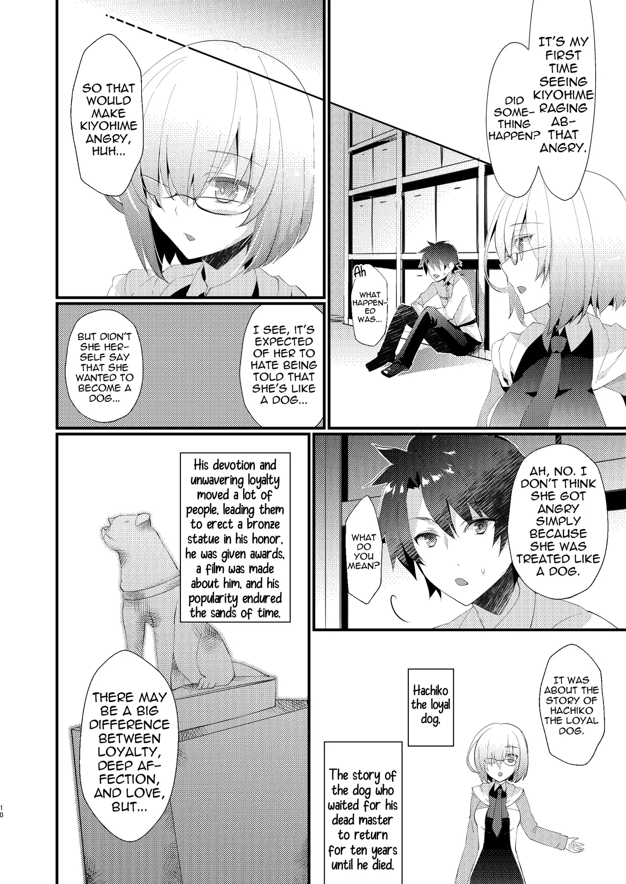 [hlz (Sanom)]Chuken Kiyohime Monogatari | The Tale of the Faithful Dog Kiyohime(Fate/Grand Order) [English] [Shiririn] [Digital] Page 9