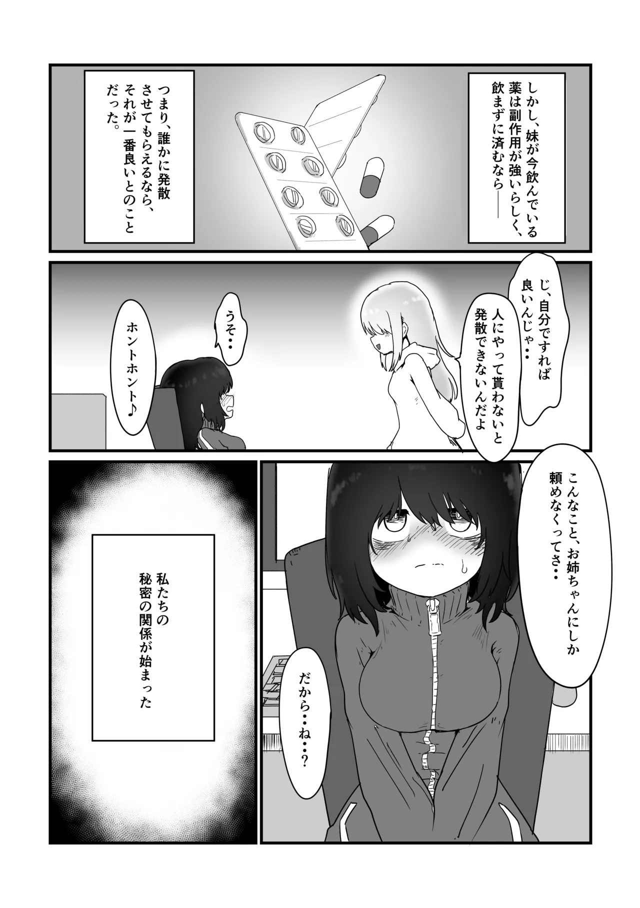 [ 撃鉄ラット]ふたなり姉×引きこもり姉(on going) Page 10