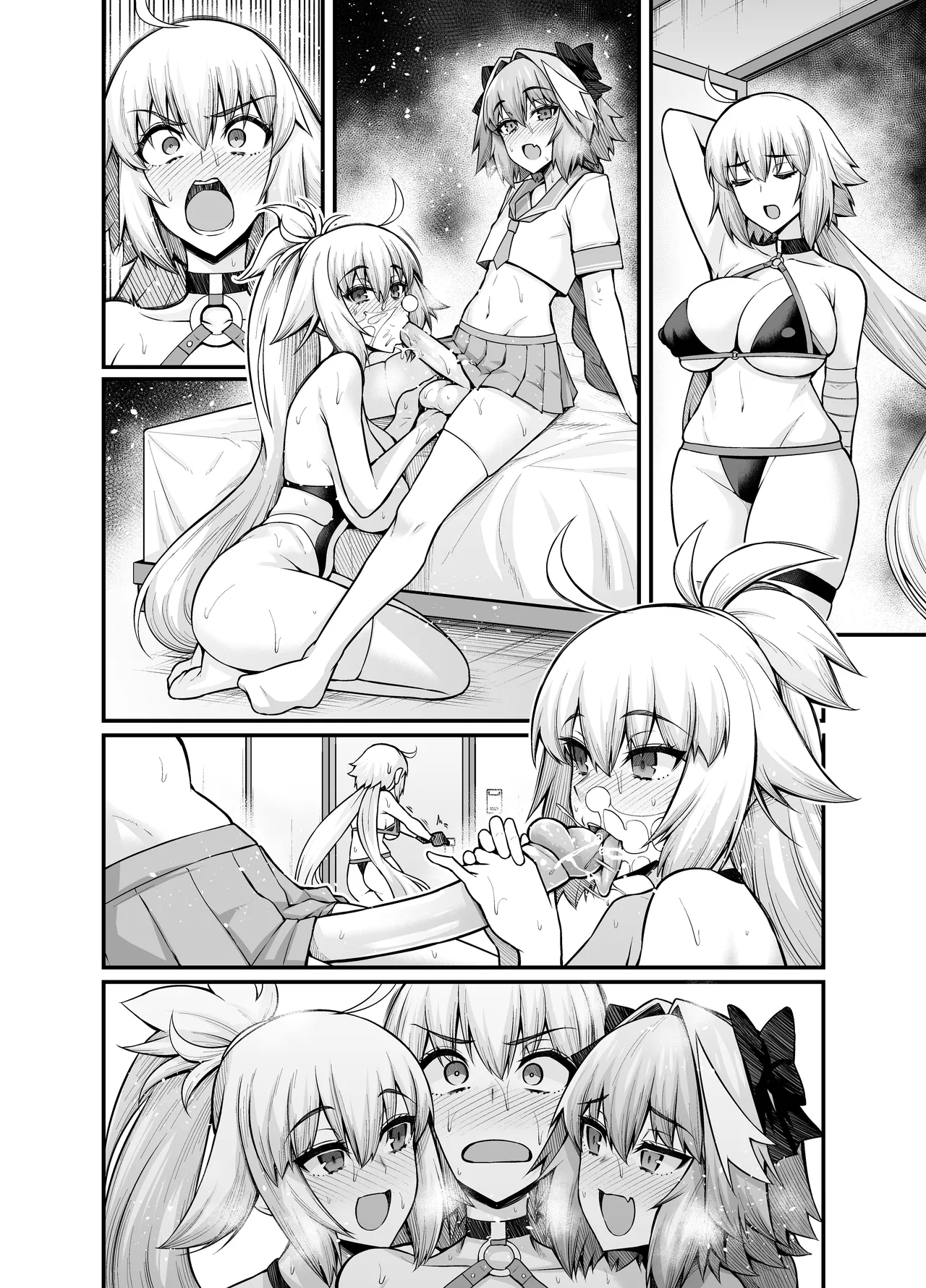 [Ankoman]Jeanne Alter in Sex shinai to Derarenai Heya(Fate/Grand Order) [Decensored] Page 5