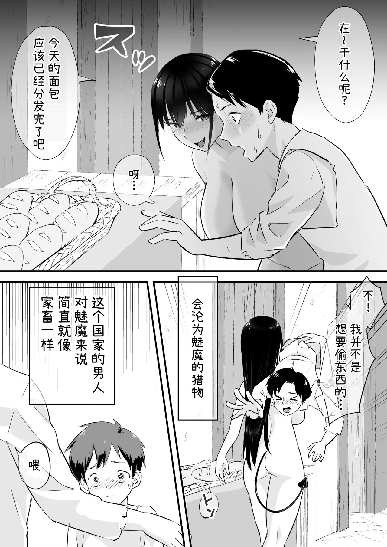 [Okasare Okashi]Succubus ni Shihai sareta Kuni[Chinese] [チームR18] Page 4