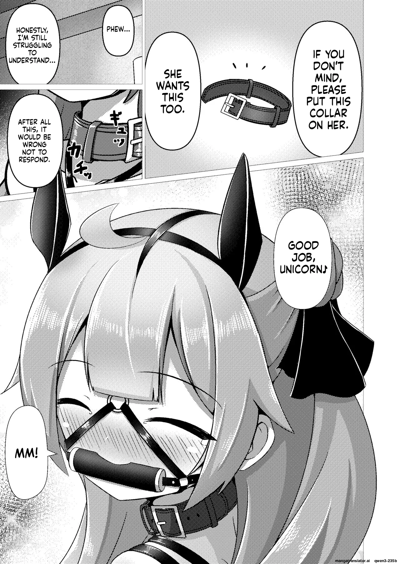 [Hakusuijuko (Hakusui Riko)]Royal Doubutsu Guui Tan Uma Shoujo Unicorn | Royal Animal Allegory Horse Girl Unicorn(Azur Lane) [English] [SCANMTL]  [Digital] Page 10