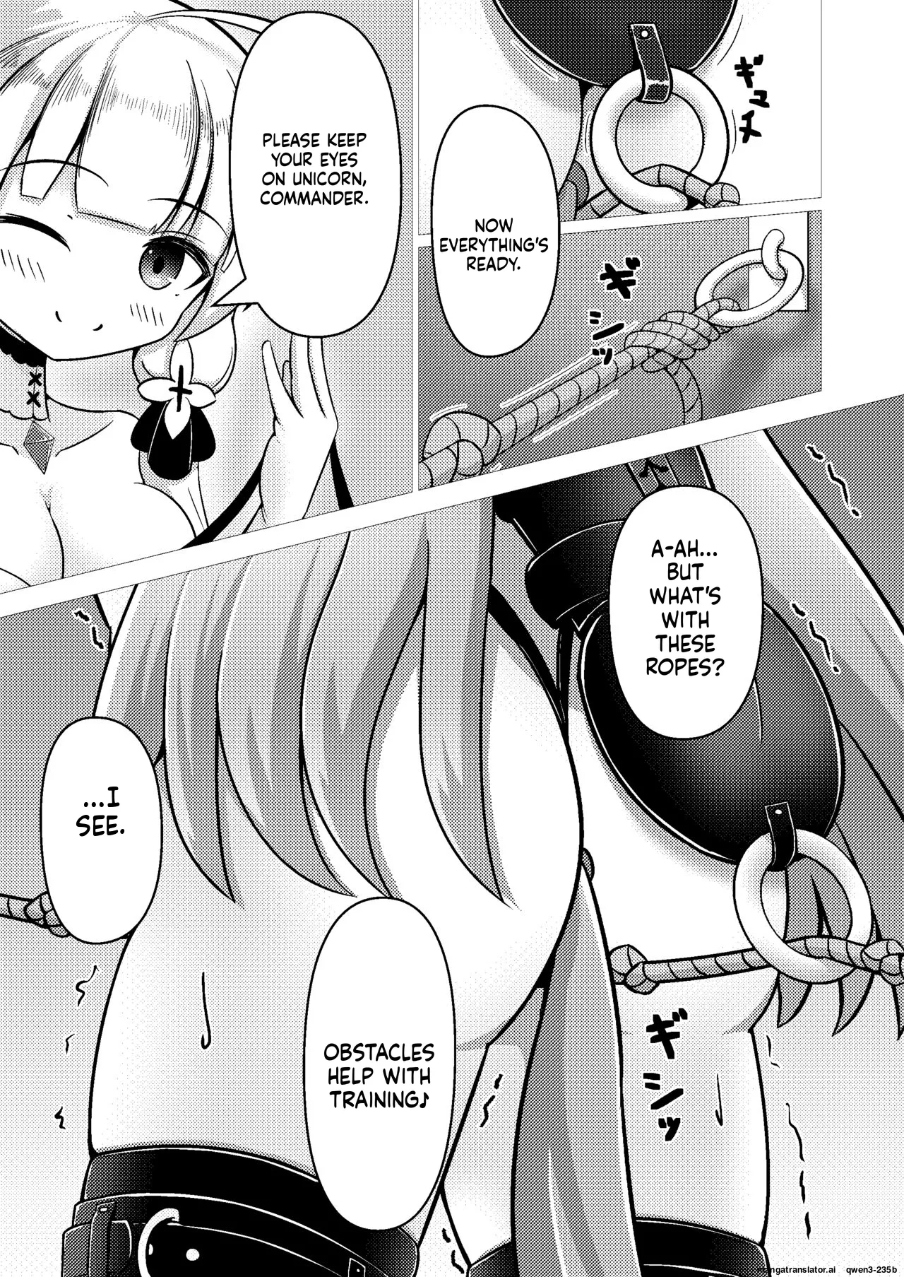 [Hakusuijuko (Hakusui Riko)]Royal Doubutsu Guui Tan Uma Shoujo Unicorn | Royal Animal Allegory Horse Girl Unicorn(Azur Lane) [English] [SCANMTL]  [Digital] Page 12