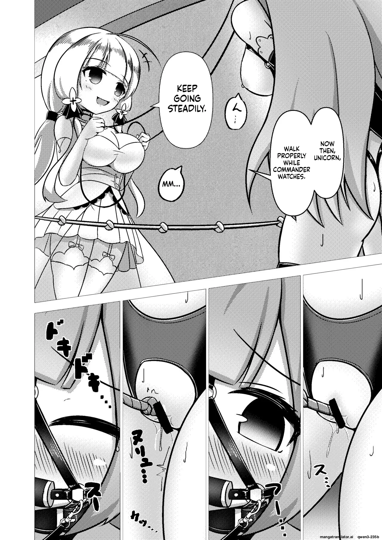 [Hakusuijuko (Hakusui Riko)]Royal Doubutsu Guui Tan Uma Shoujo Unicorn | Royal Animal Allegory Horse Girl Unicorn(Azur Lane) [English] [SCANMTL]  [Digital] Page 13