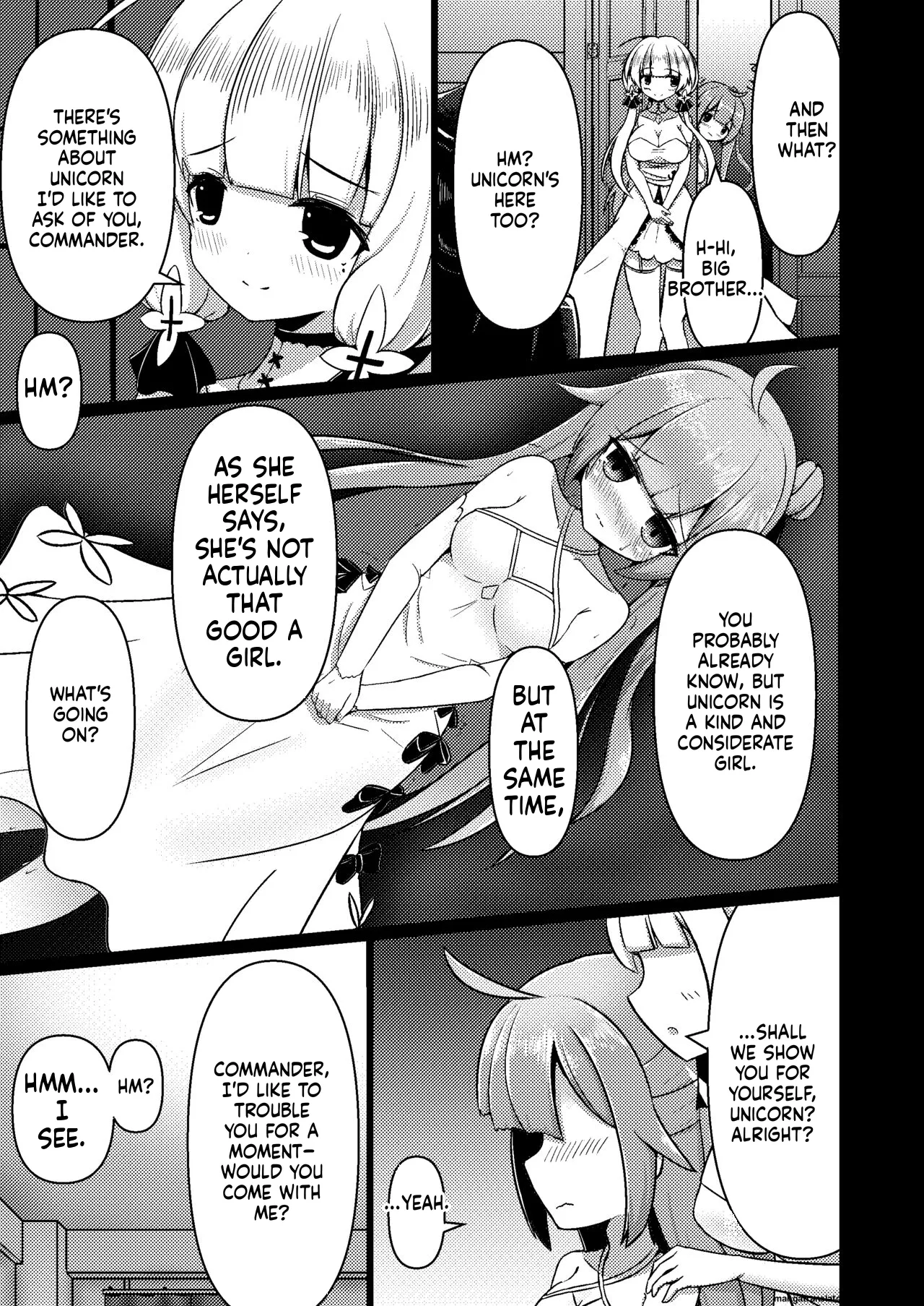 [Hakusuijuko (Hakusui Riko)]Royal Doubutsu Guui Tan Uma Shoujo Unicorn | Royal Animal Allegory Horse Girl Unicorn(Azur Lane) [English] [SCANMTL]  [Digital] Page 4
