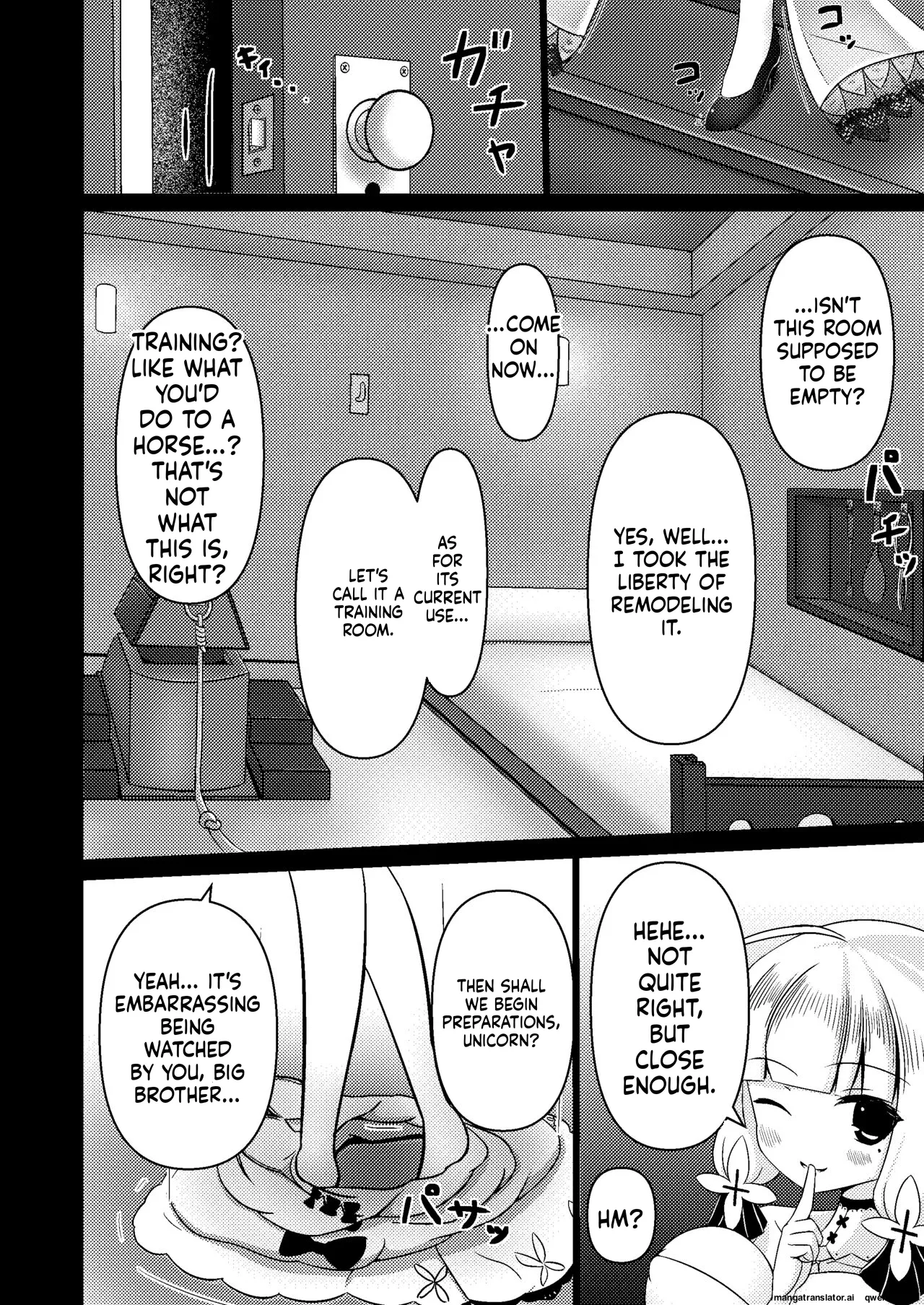 [Hakusuijuko (Hakusui Riko)]Royal Doubutsu Guui Tan Uma Shoujo Unicorn | Royal Animal Allegory Horse Girl Unicorn(Azur Lane) [English] [SCANMTL]  [Digital] Page 5