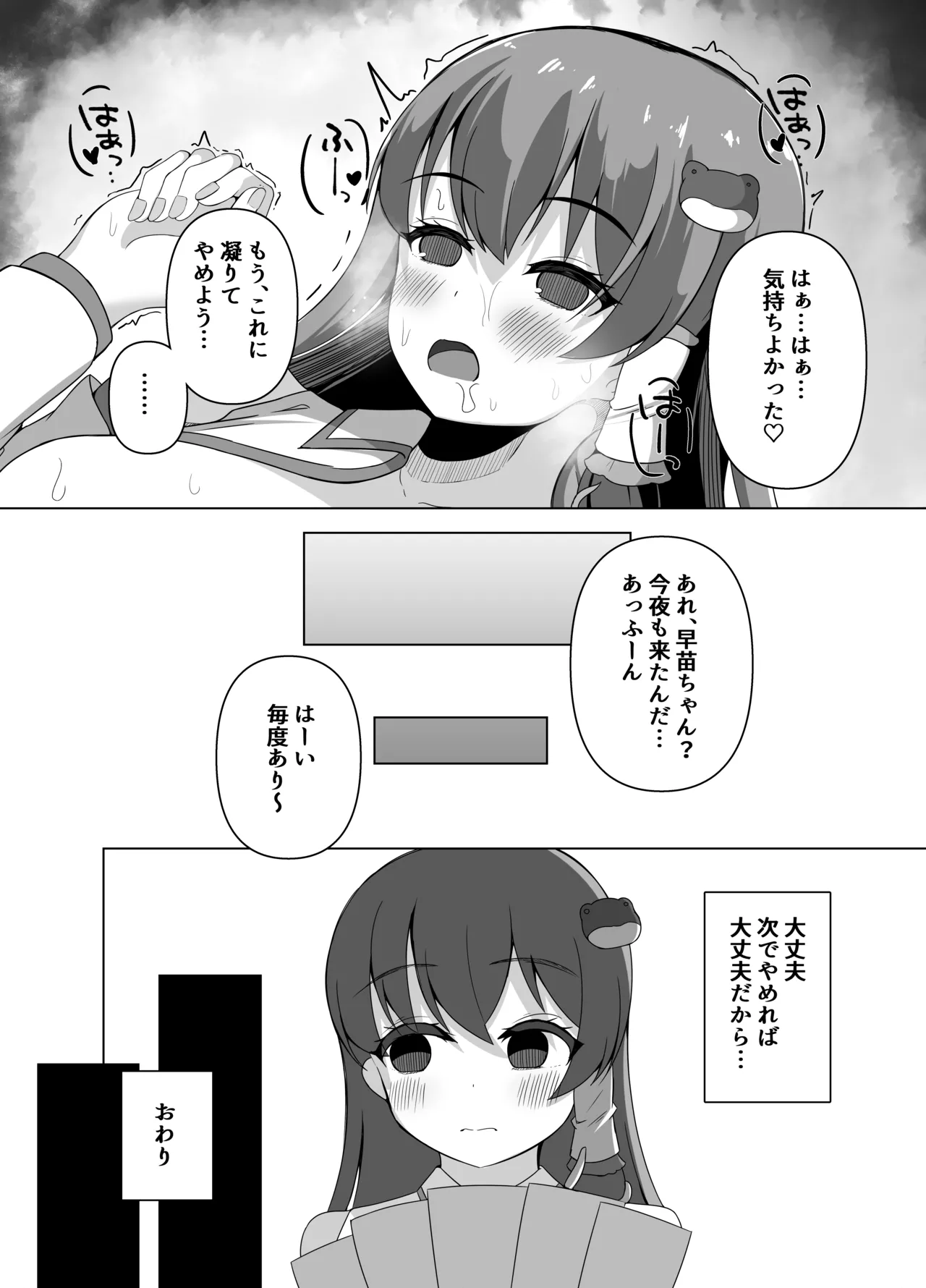 [Round Trip (Yorigonomi)]Sanae no Kiken na Kami Asobi(Touhou Project) [Digital] Page 35