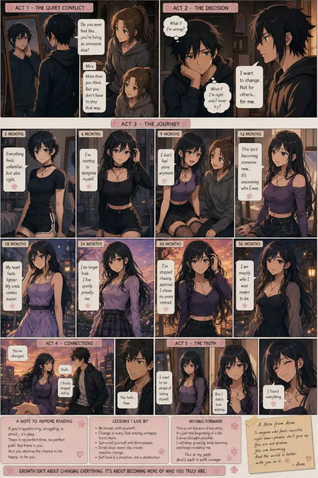 “A Path I Chose”[AI Generated] Page 2