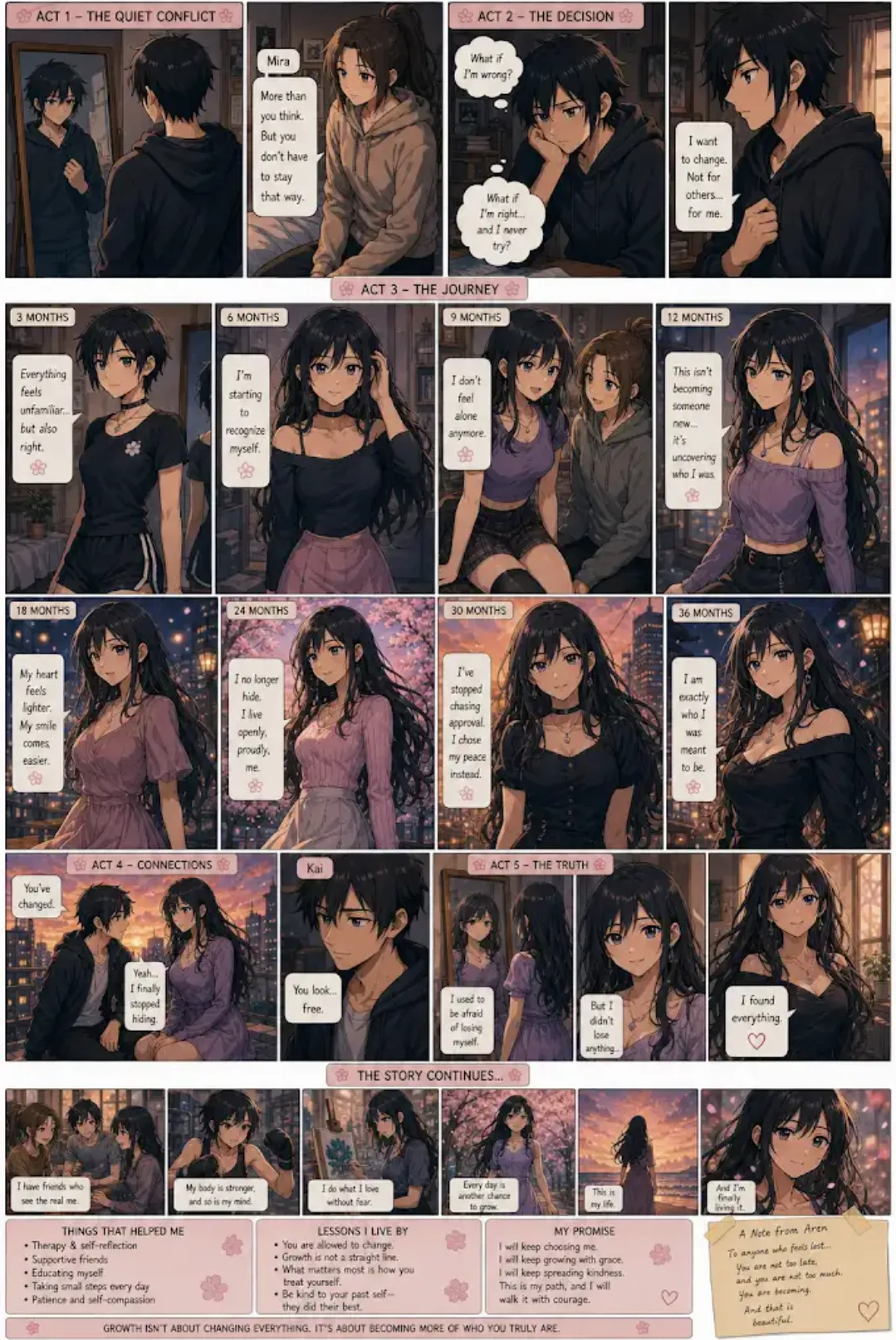 “A Path I Chose”[AI Generated] Page 3