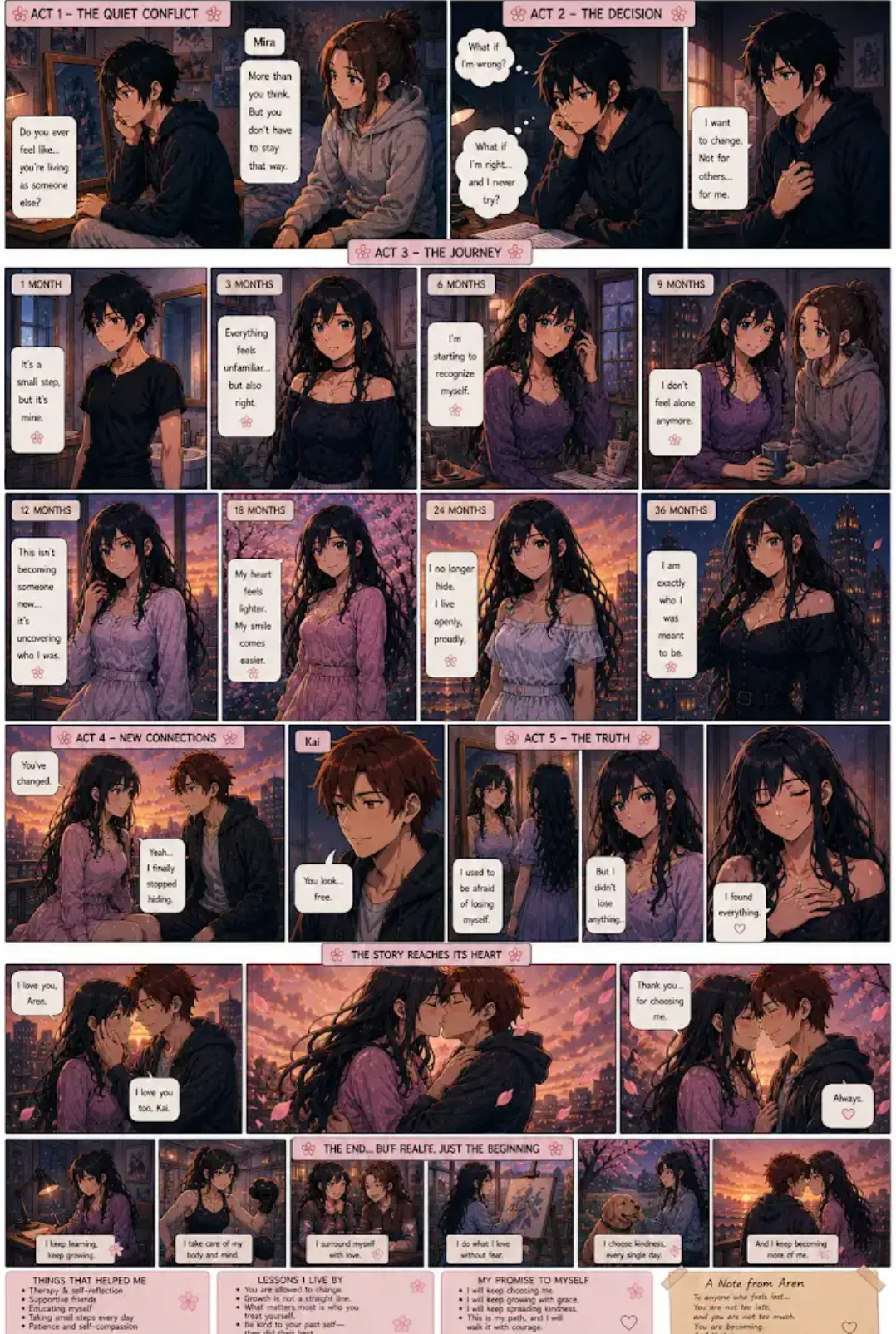 “A Path I Chose”[AI Generated] Page 8