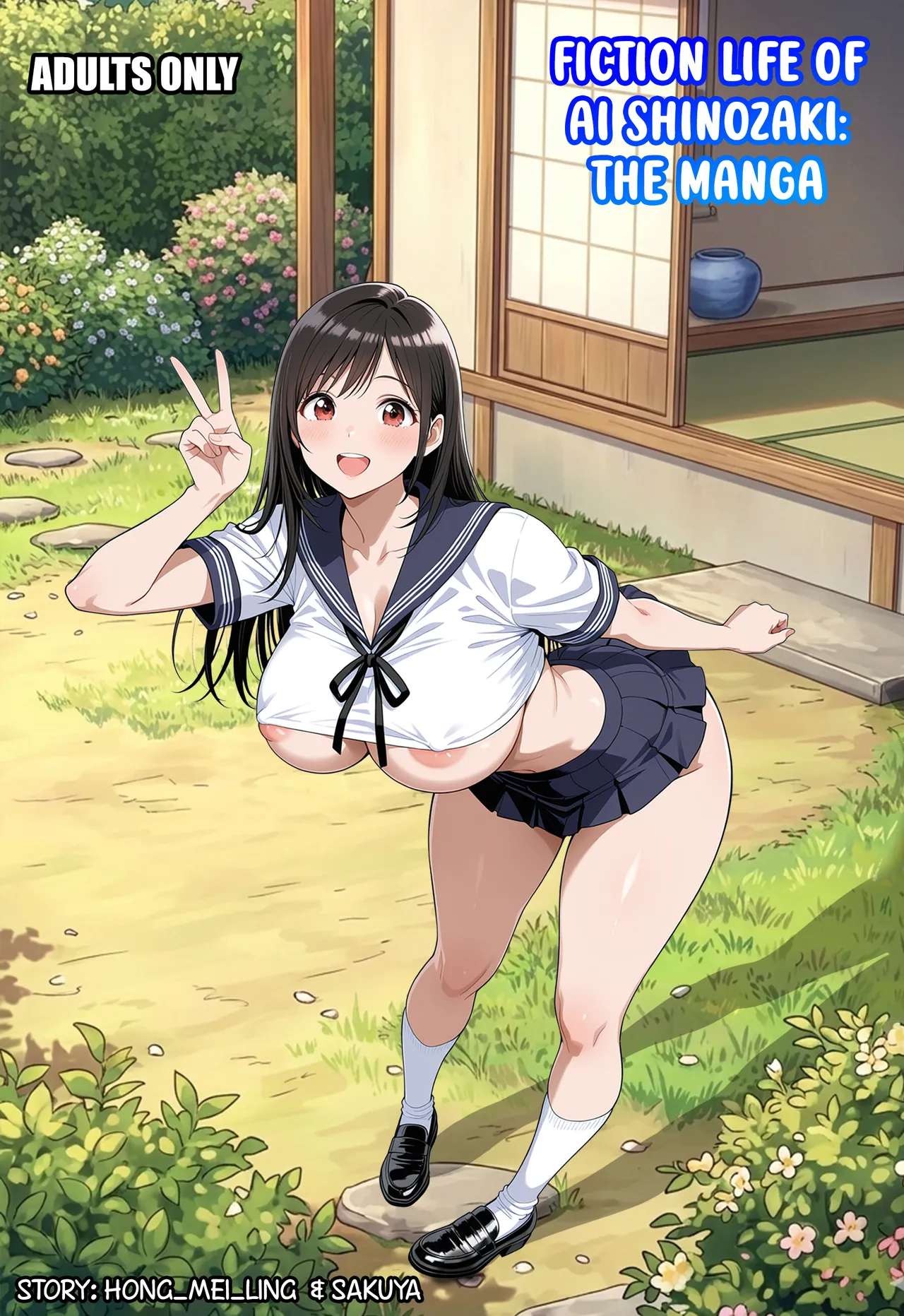 [Sakuya]Fiction Life of Ai Shinozaki Chapter 1[English] [Kuraudo] [AI Generated] Page 1