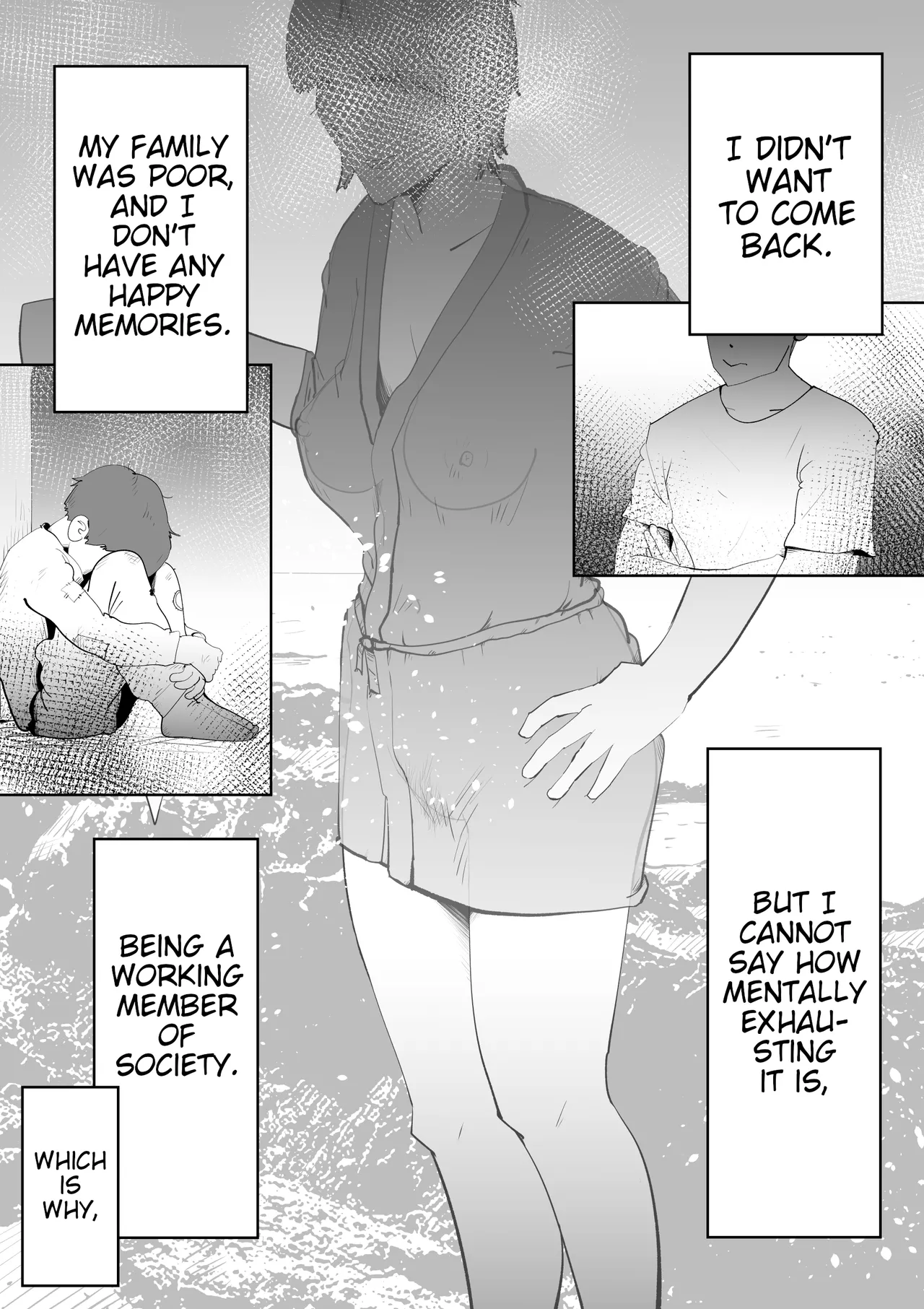 [kazum]Umi Awabi ~Hama Onna no Yabojo~ | Abalone ~Night at a Fisherwoman's House~[English] Page 2